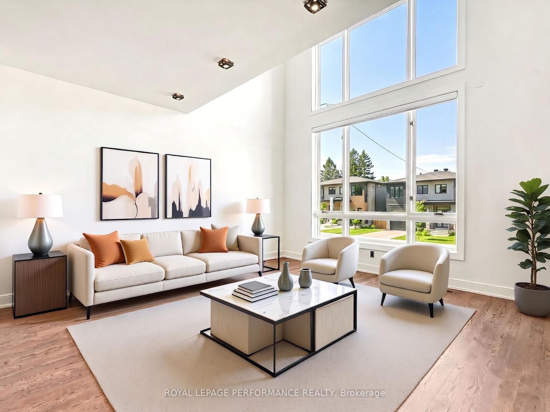 Floor - Loft UV protected windows Virtually staged