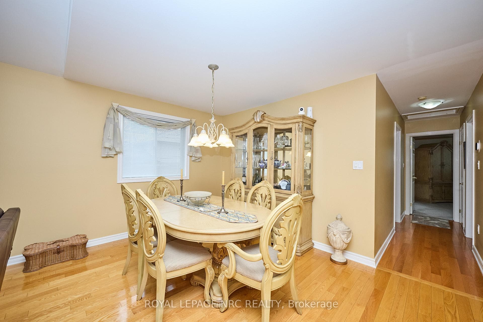 Dining room view