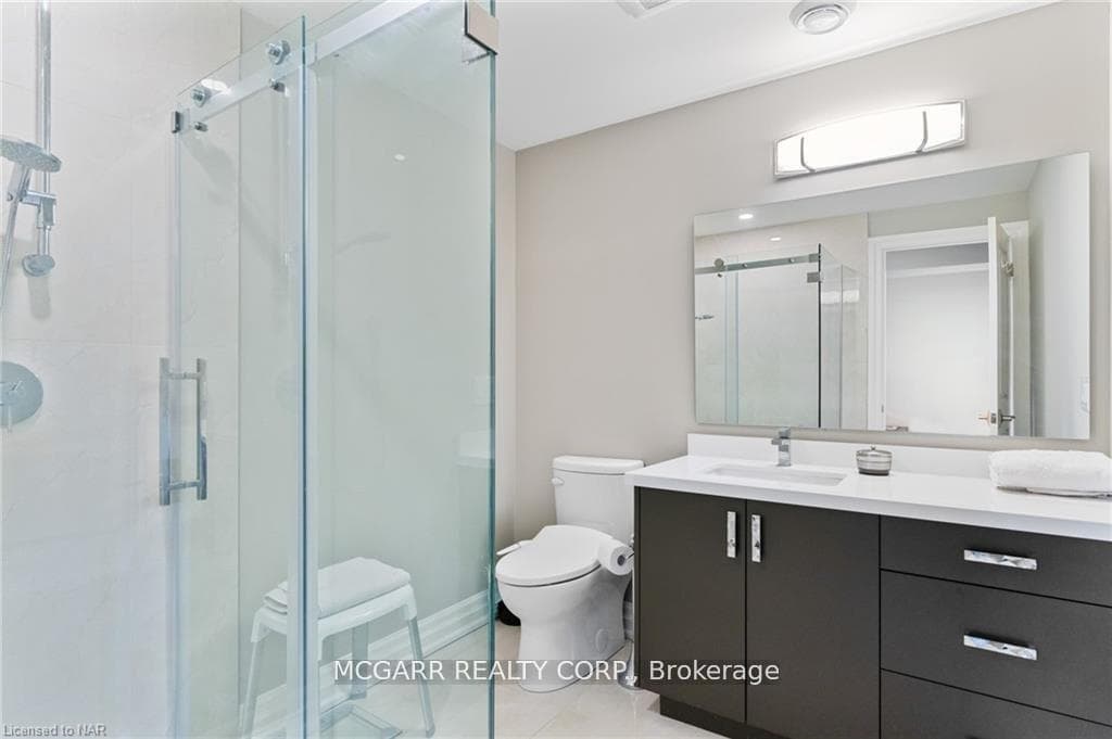 Basement Level Bathroom