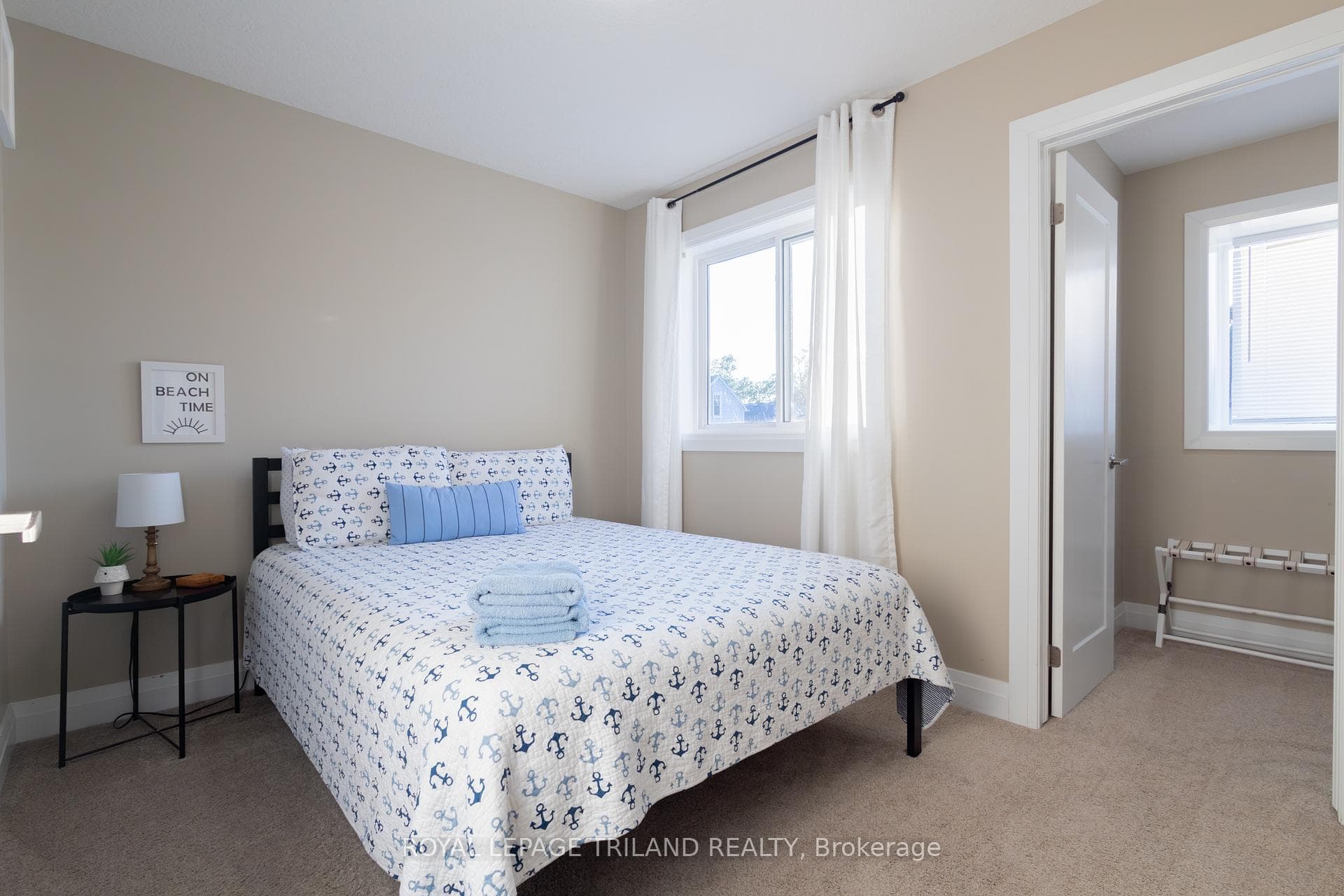 Another roomy bedroom w/ walk-in closet