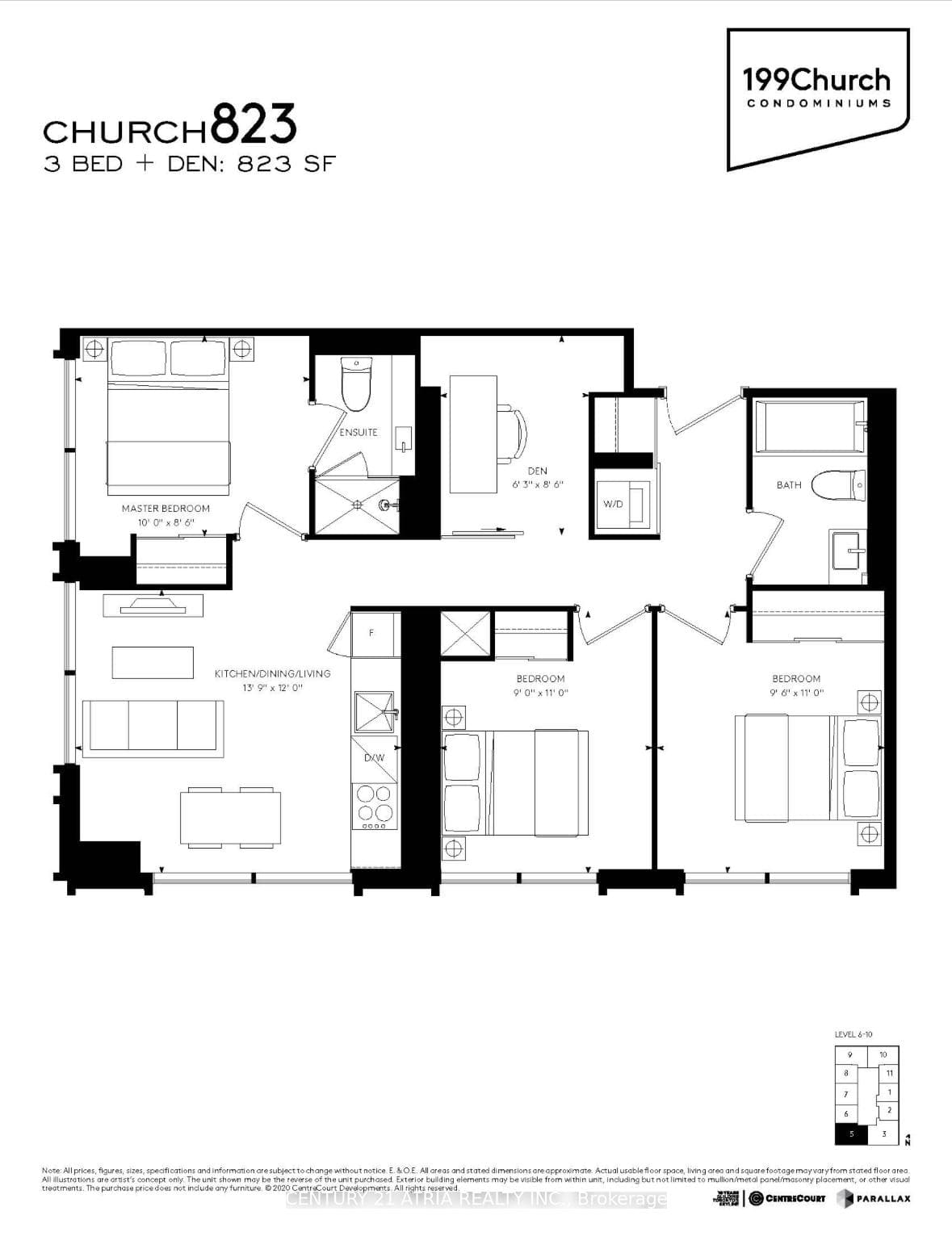 82 dalhousie Street Unit 805 photo 1