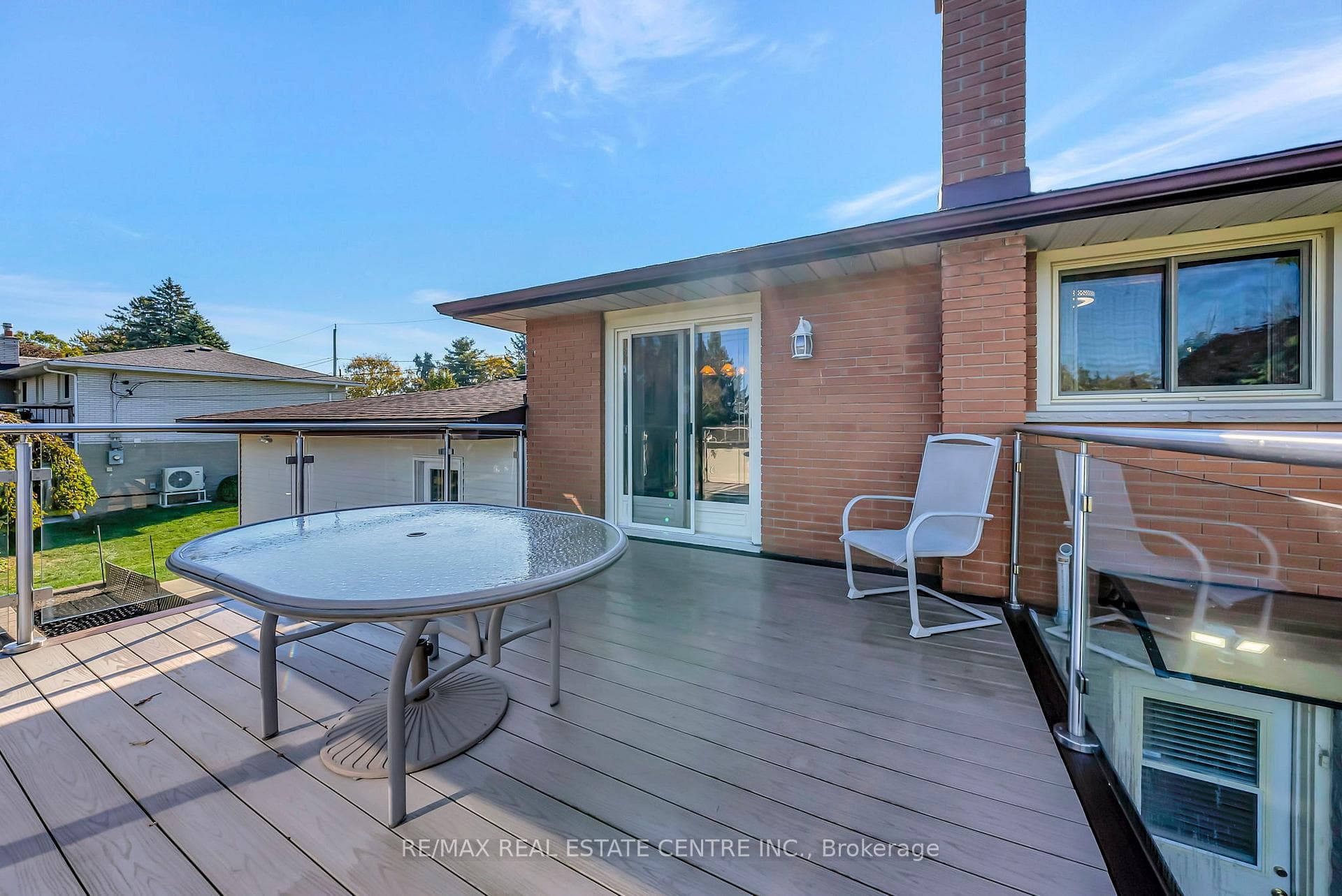 DECK OFF OF DINING
