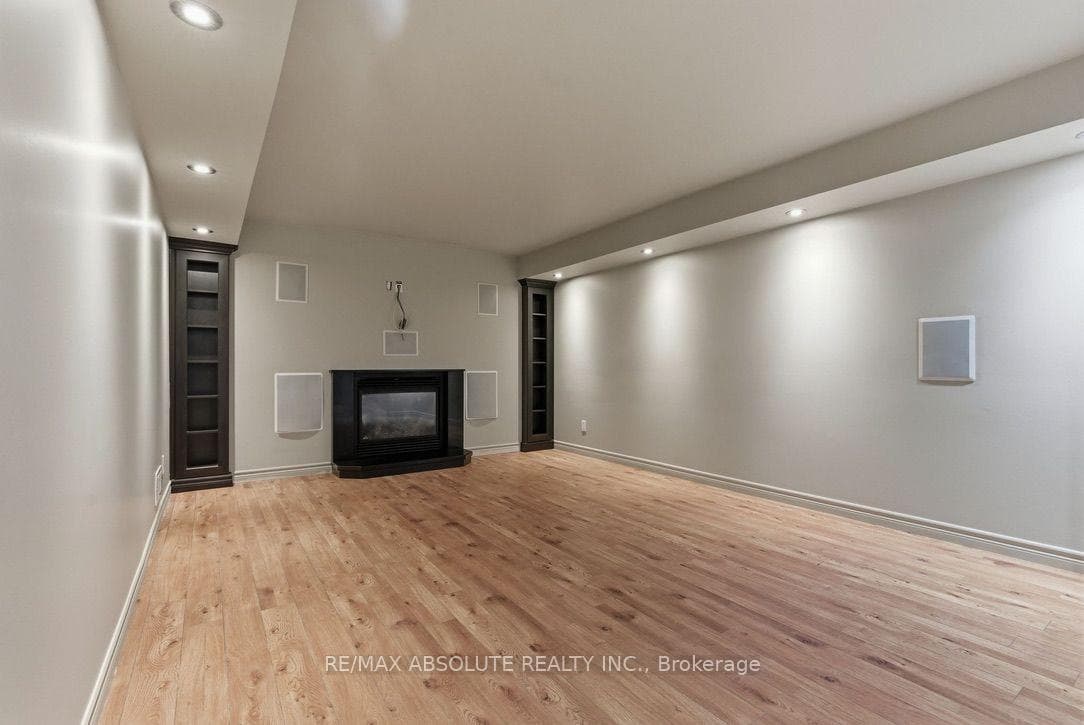 Basement entertainment area