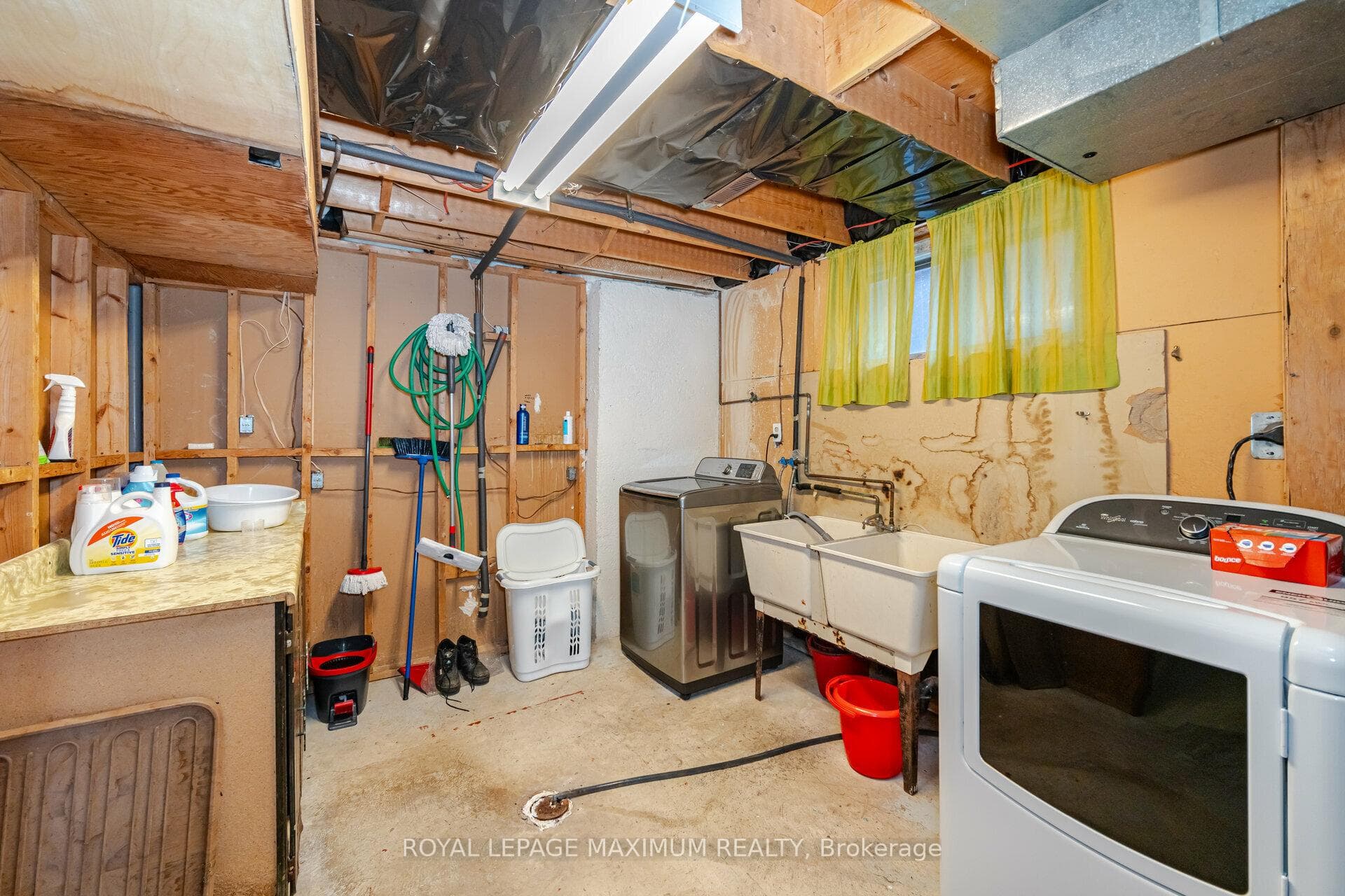 Basement Laundry Room