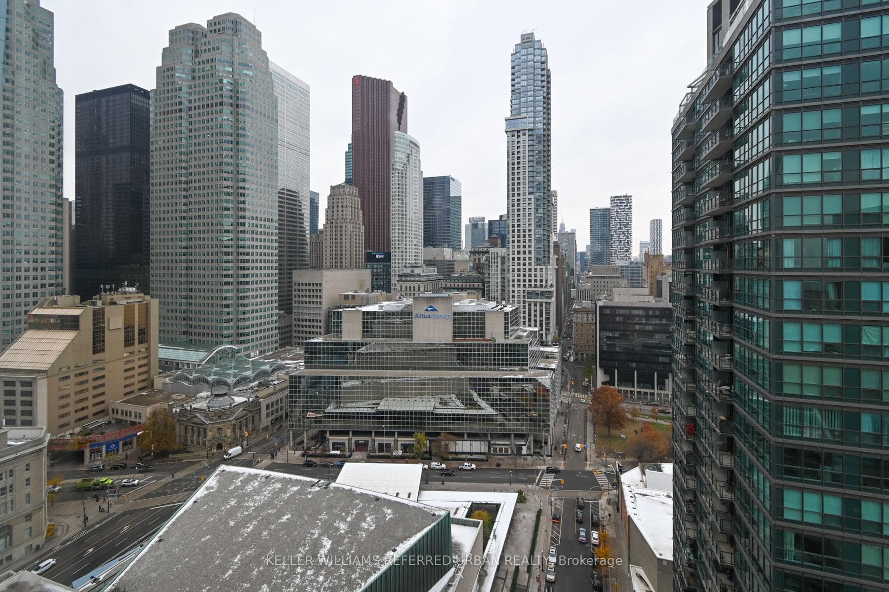 City skyline view
