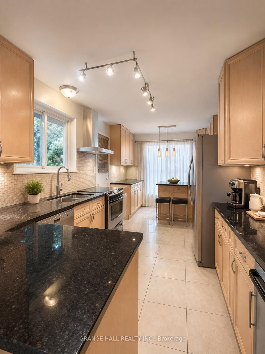 Kitchen on the main floor