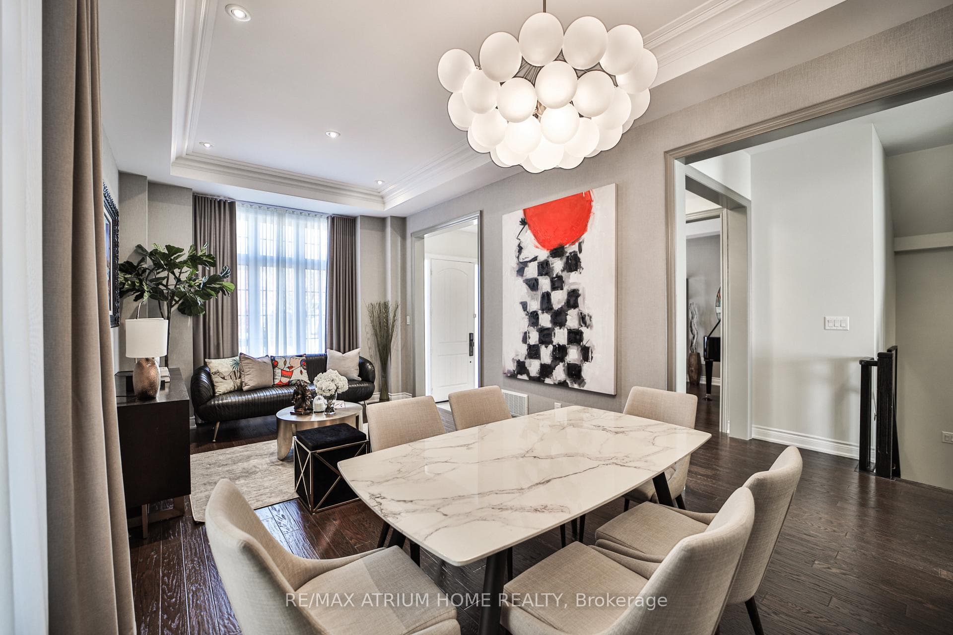 Dinning Room Combined With Living
