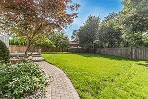 New landscaped backyard
