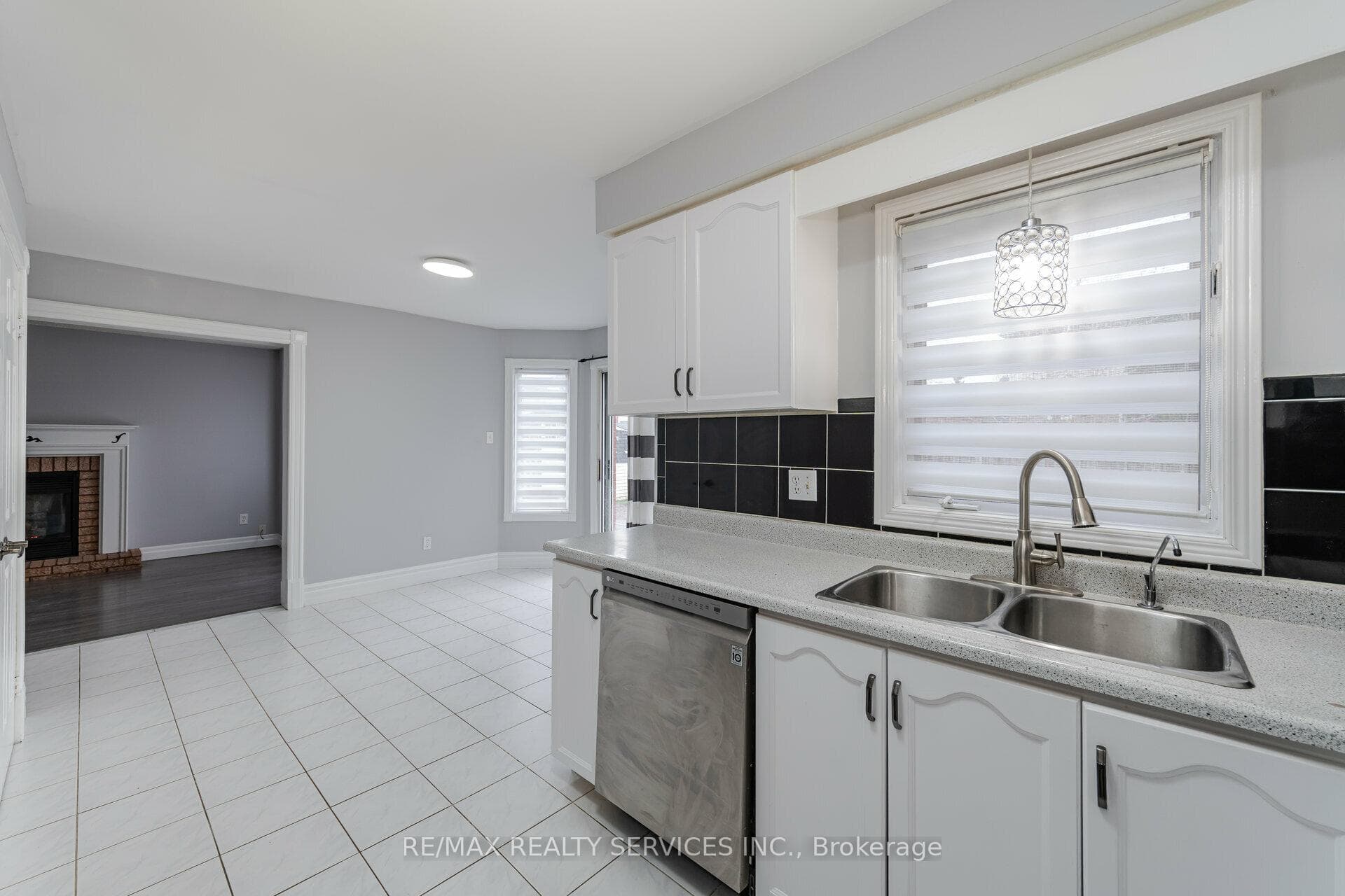 Modern Window Coverings, Sink Overlooking BackYard