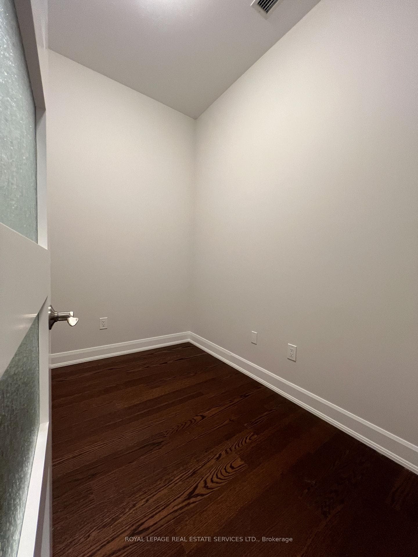 The Den can Easily Function as a Second Bedroom