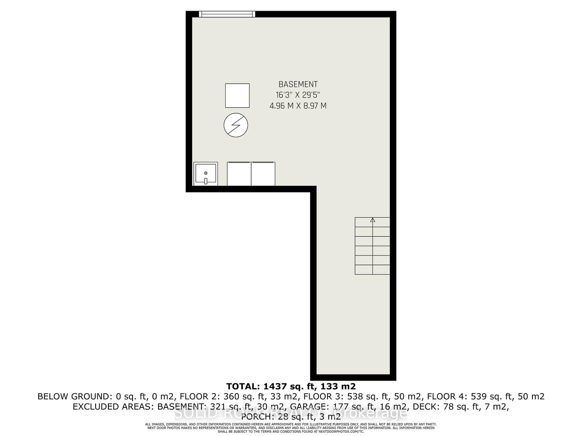 Basement Level Floorplan