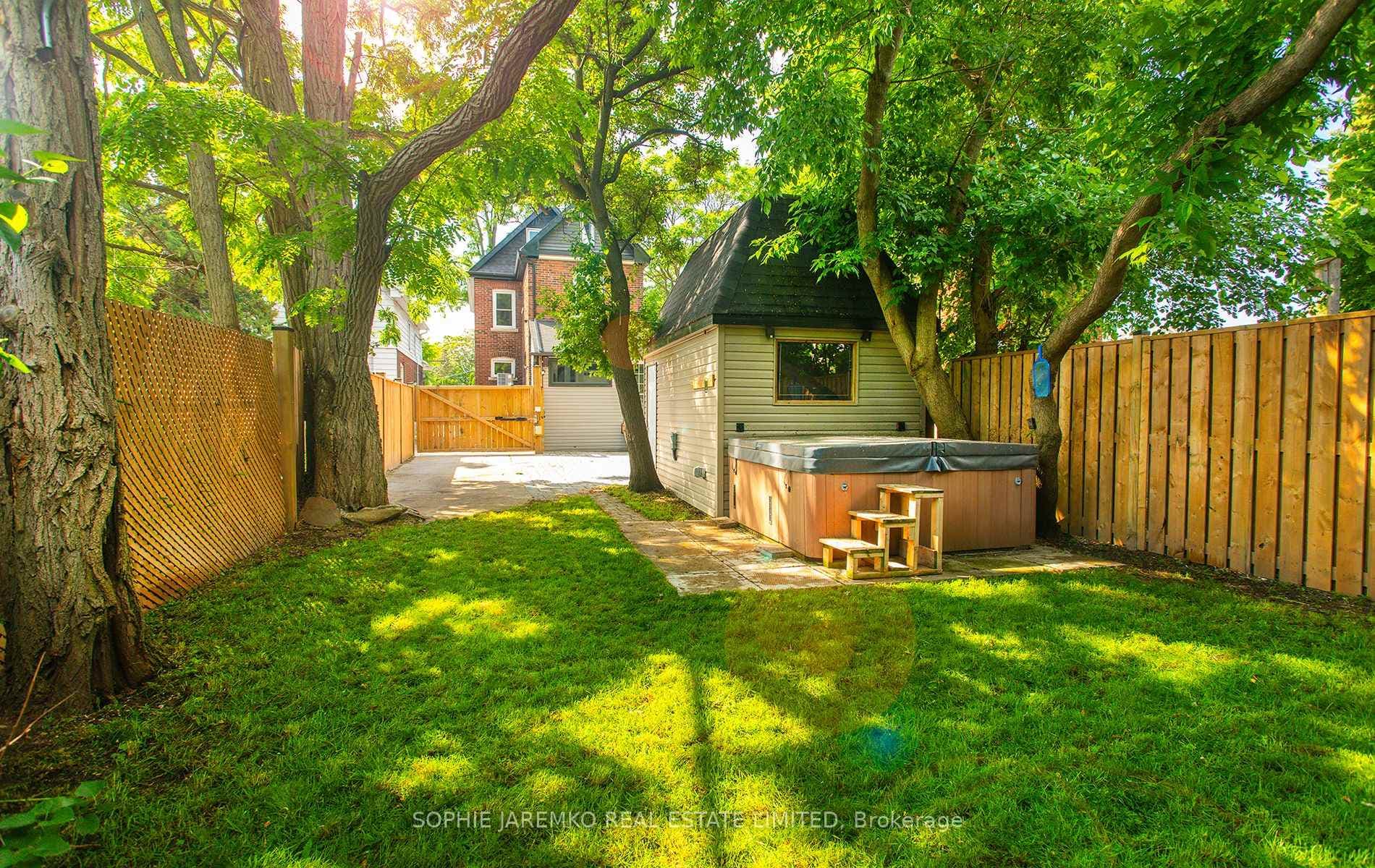 New shed on concrete foundation - HOT TUB!