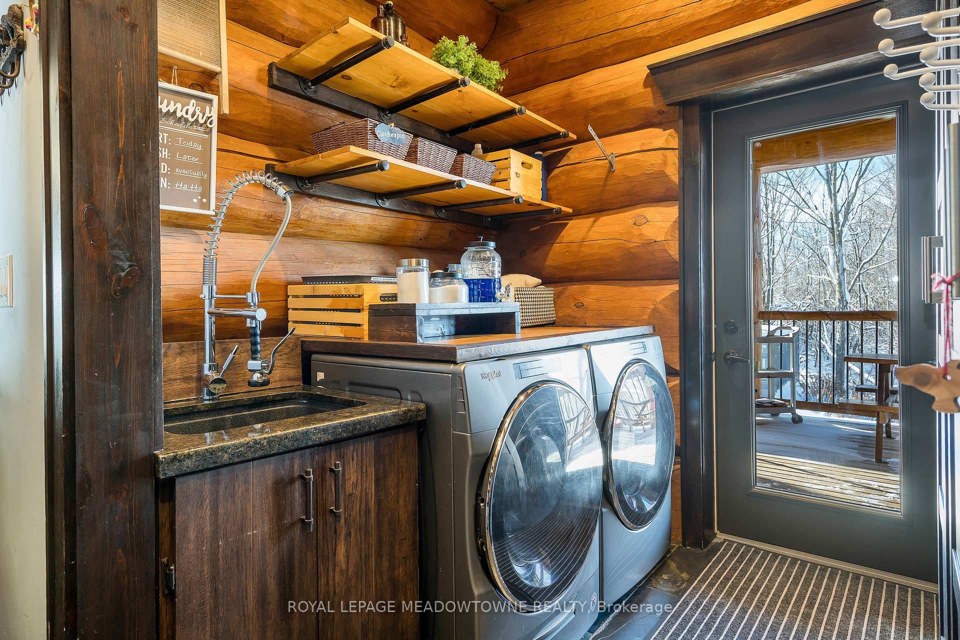 Main Floor Laundry with access to heated garage