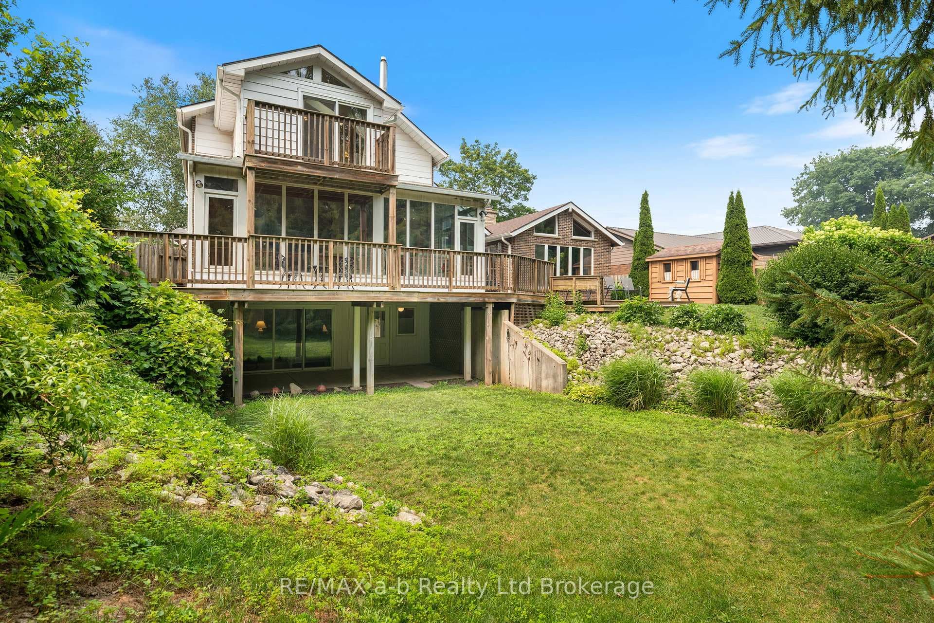 Rear View of Home