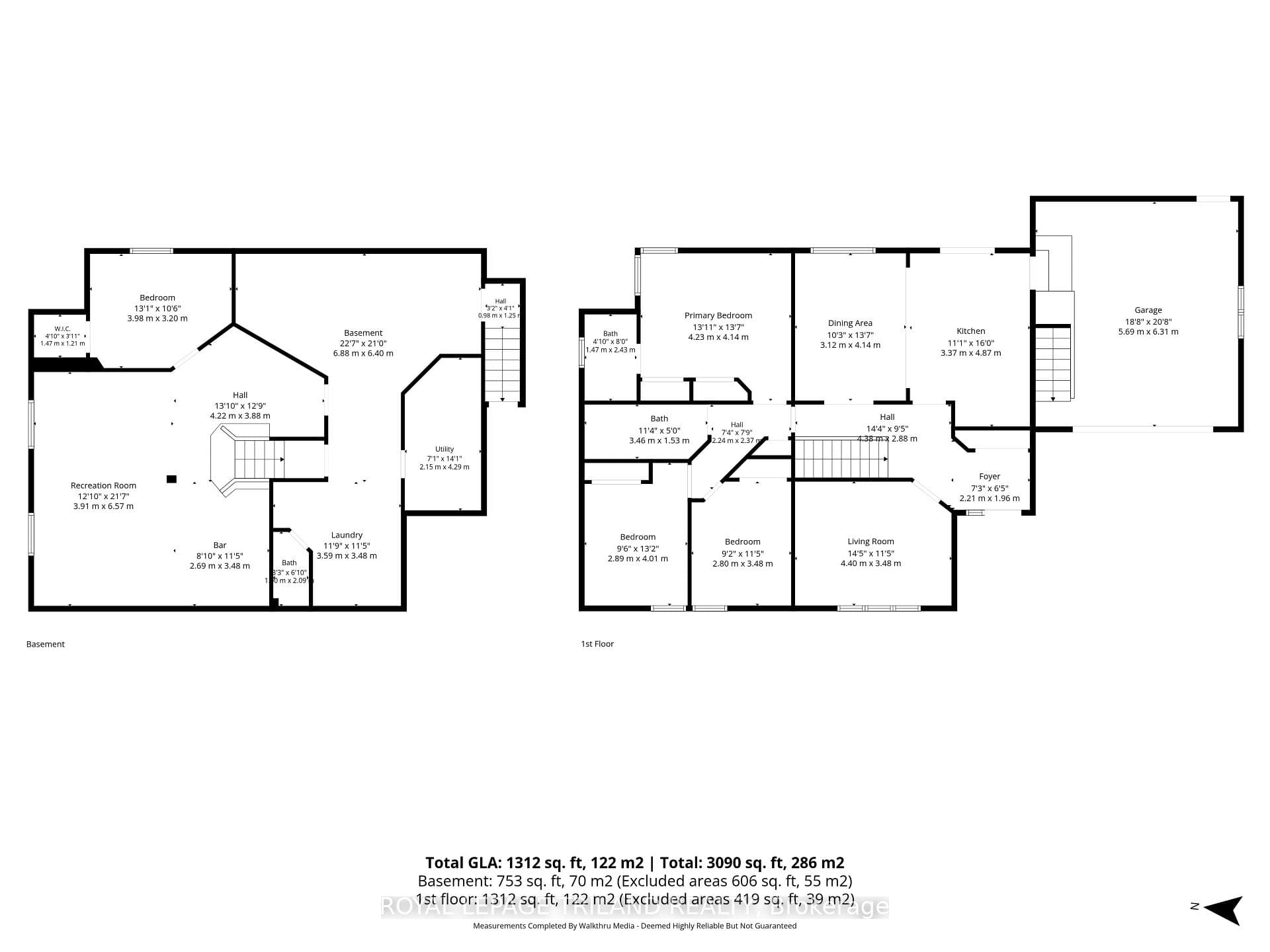 Floorplans - entire house