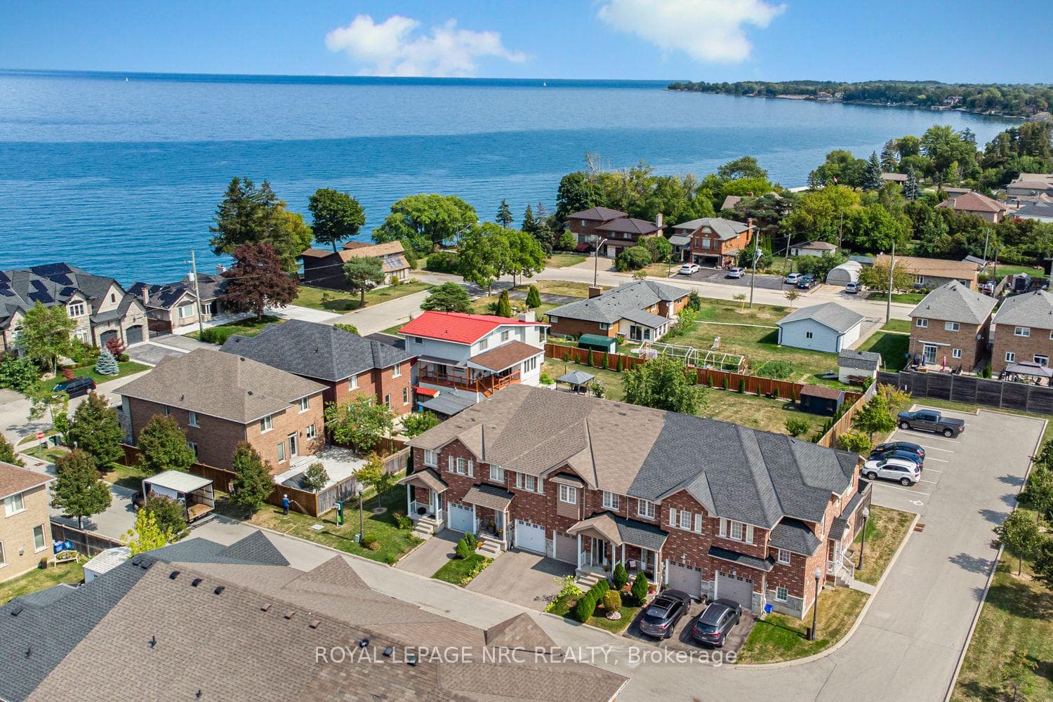 Steps to beautiful Lake Ontario