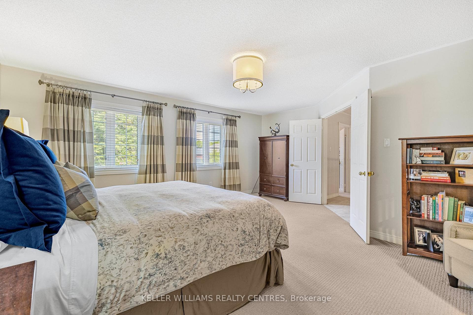 Primary Bedroom W/Double Door Entrty