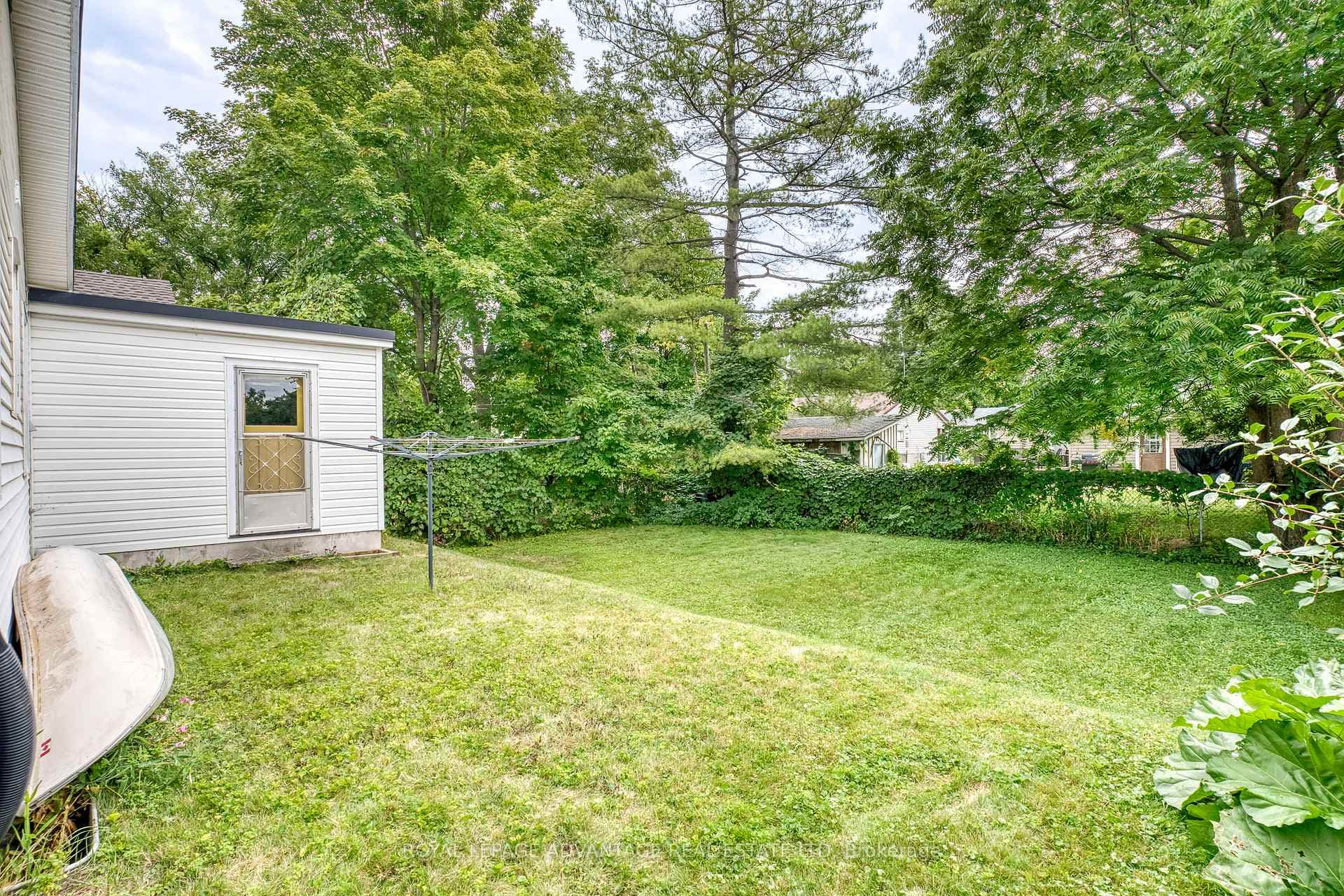 View to BackYard Side Entry ...