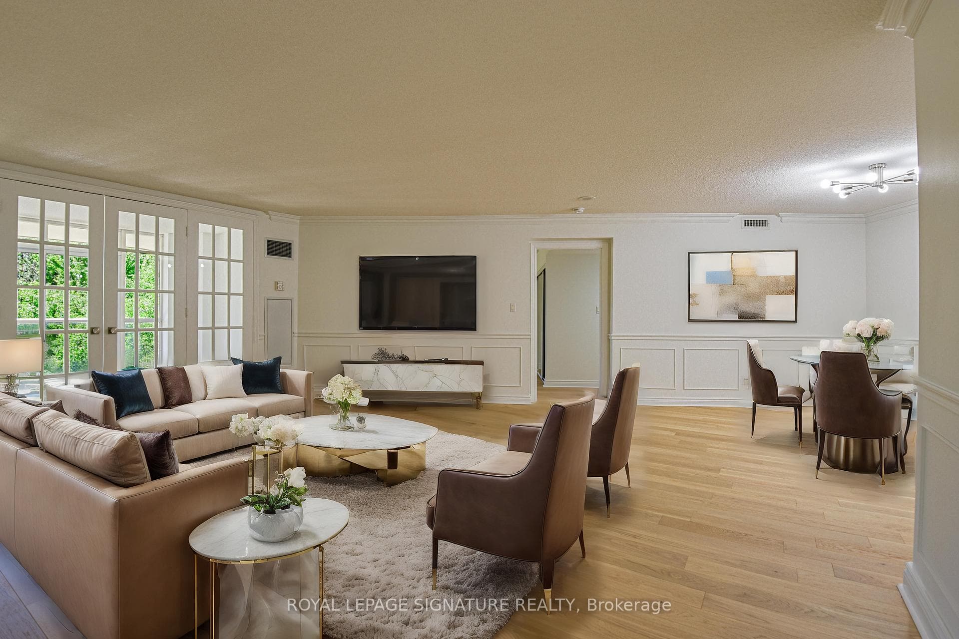 Open Concept Living Room / Dining Room
