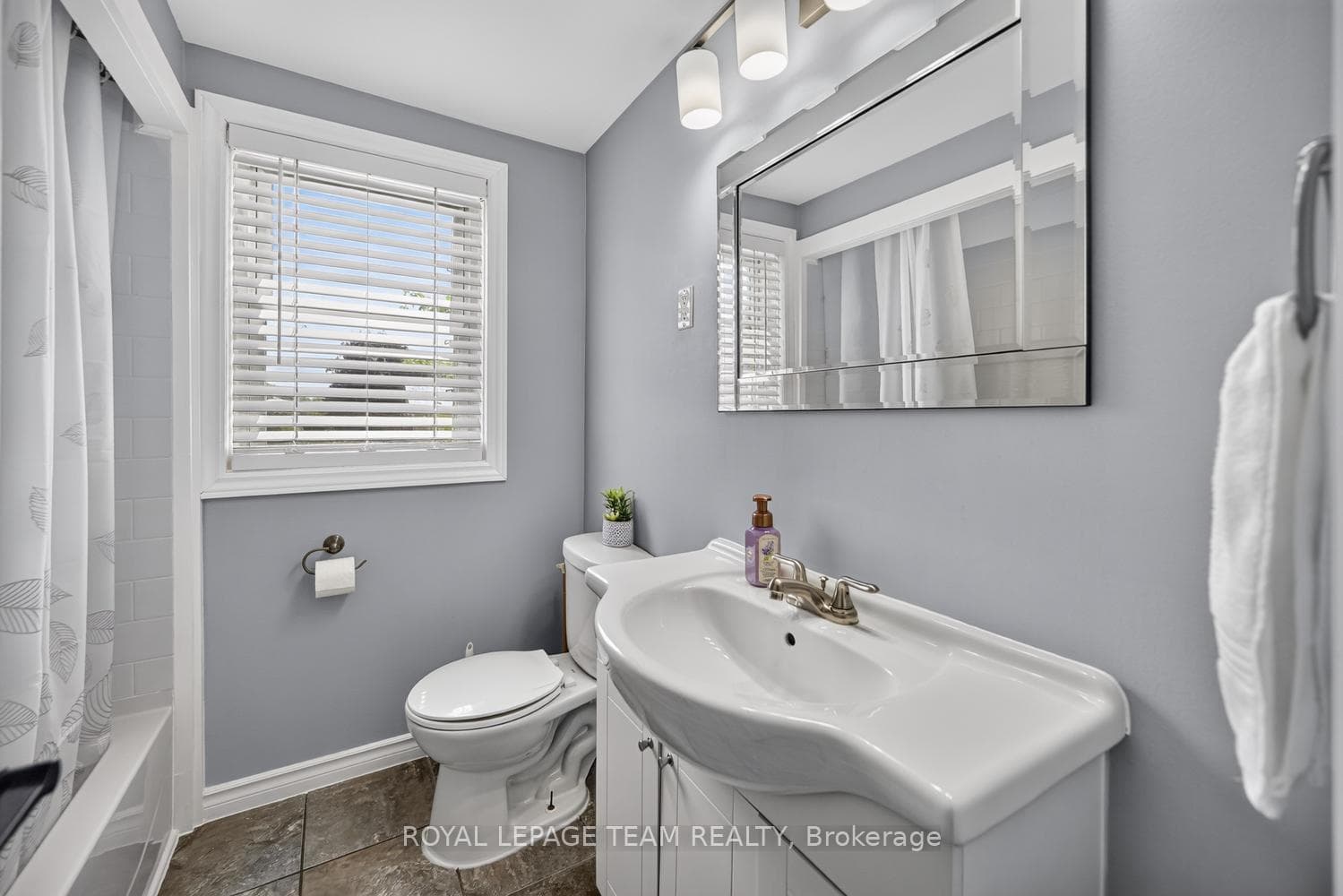 Clean main bath, 4 pieces