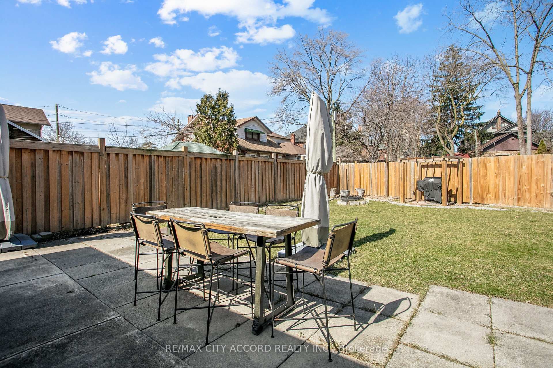 2108 Lawrence Ave W - Private Backyard