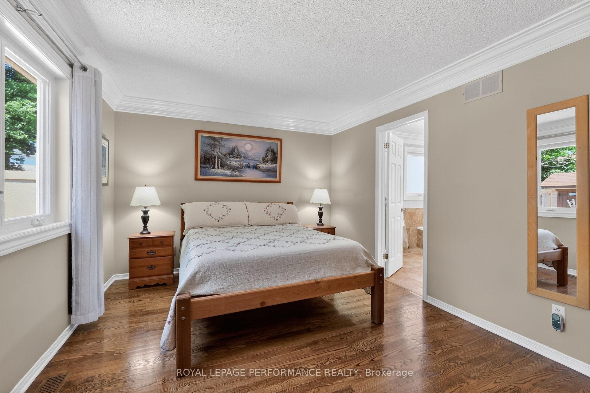 Gleaming Hardwood Floors