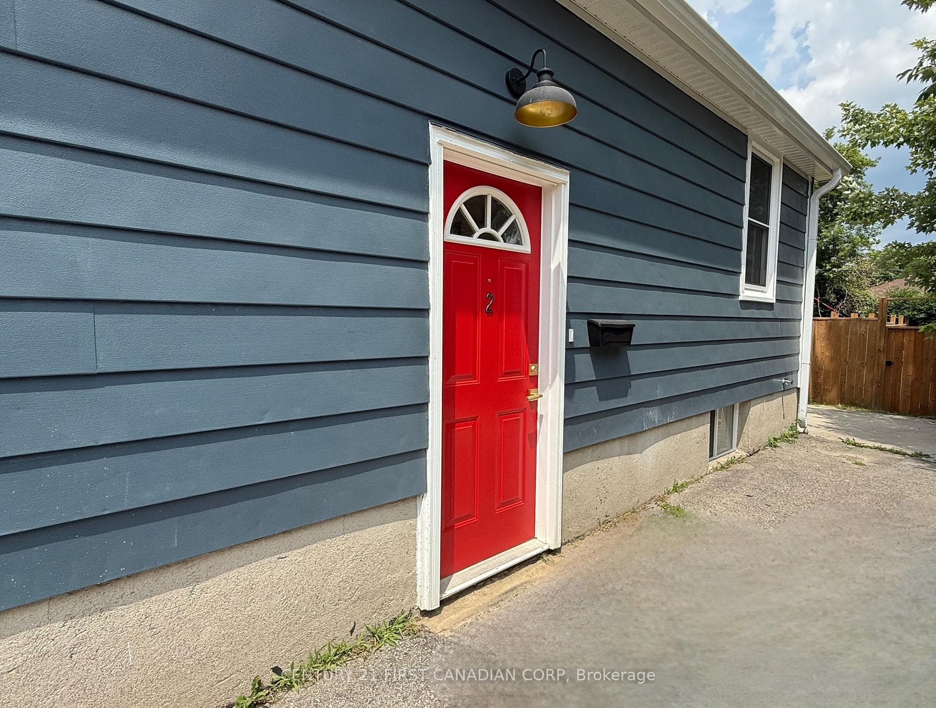 Private entrance