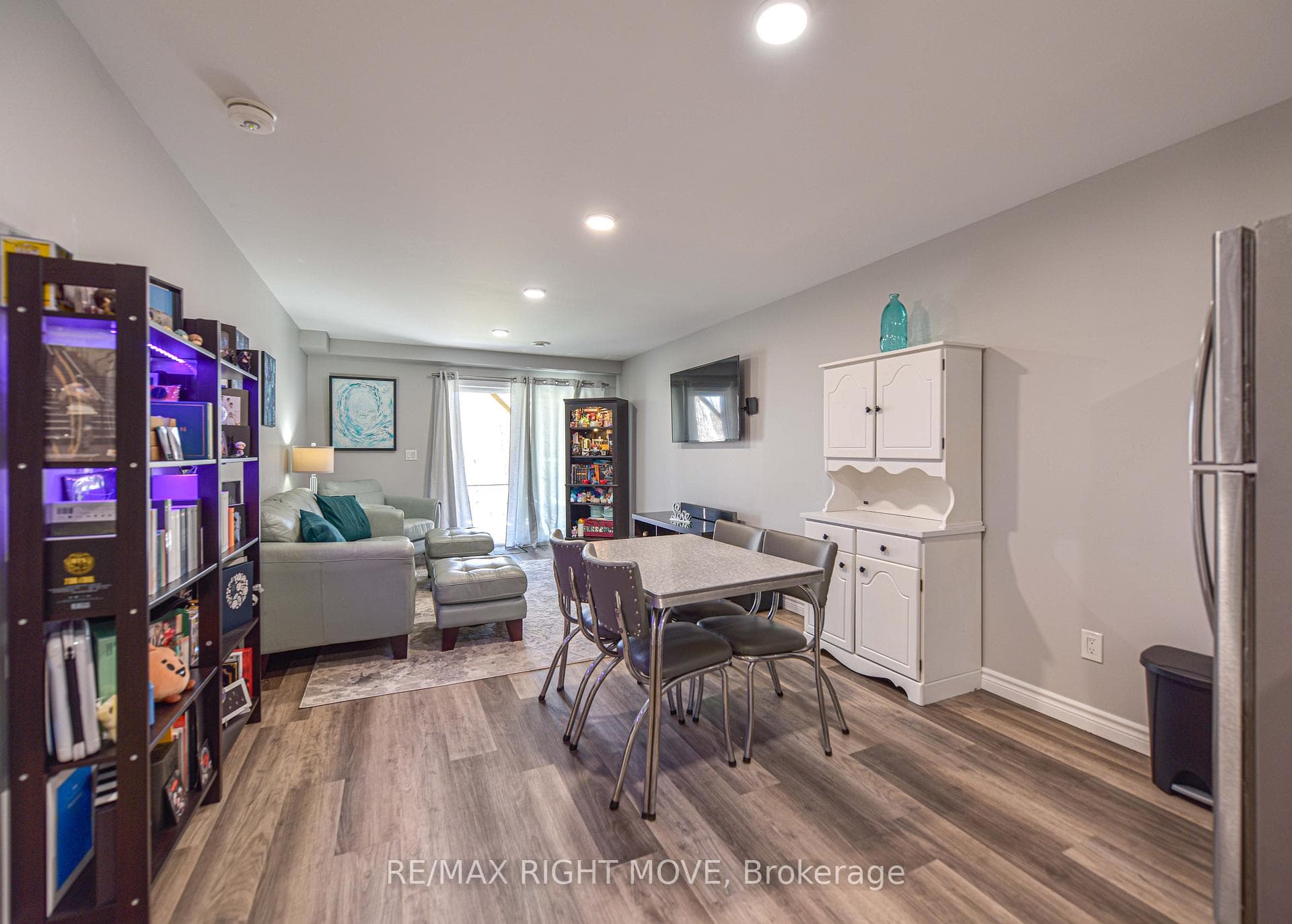 Lower level rec-room