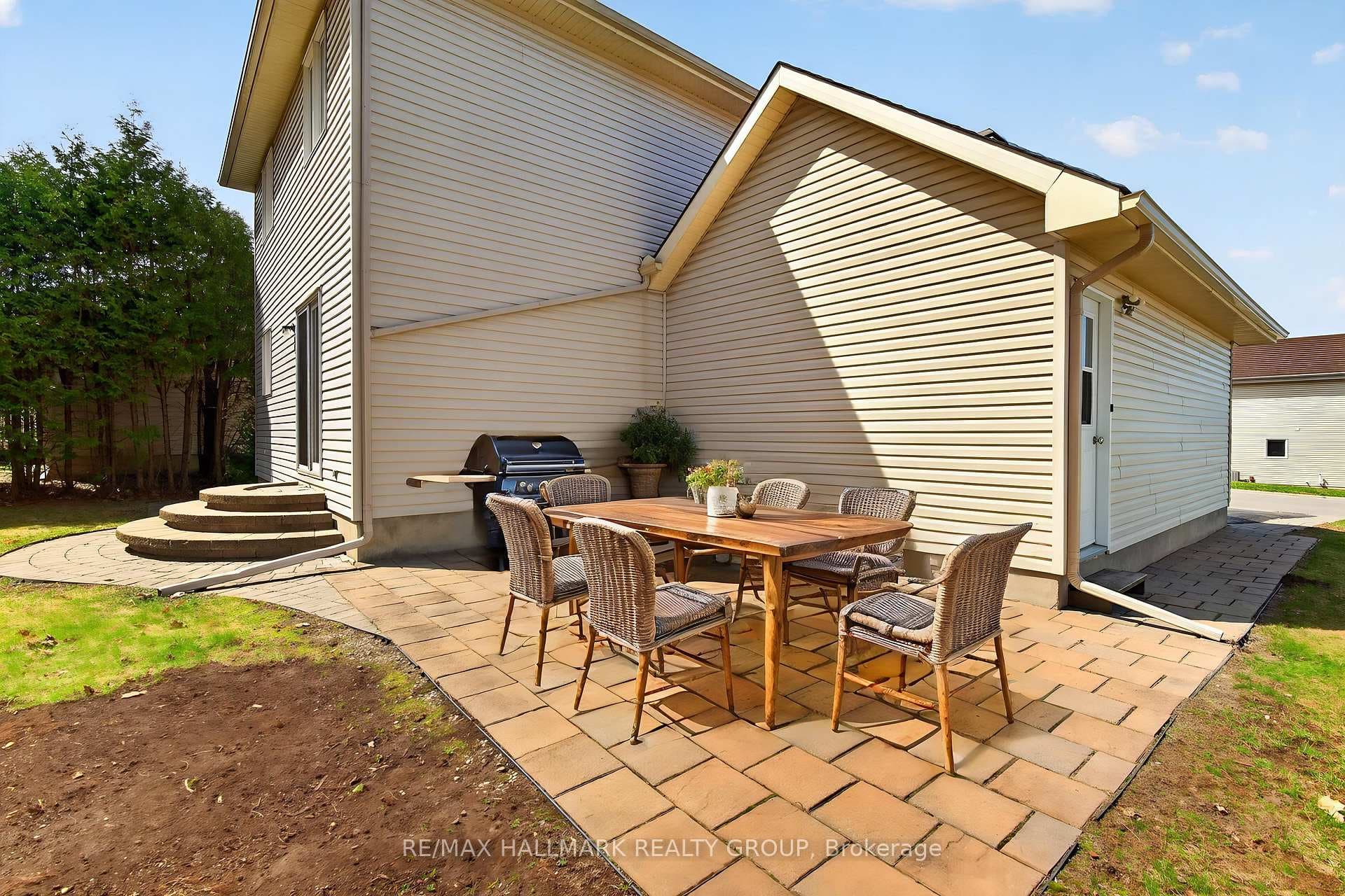 Patio - virtually staged