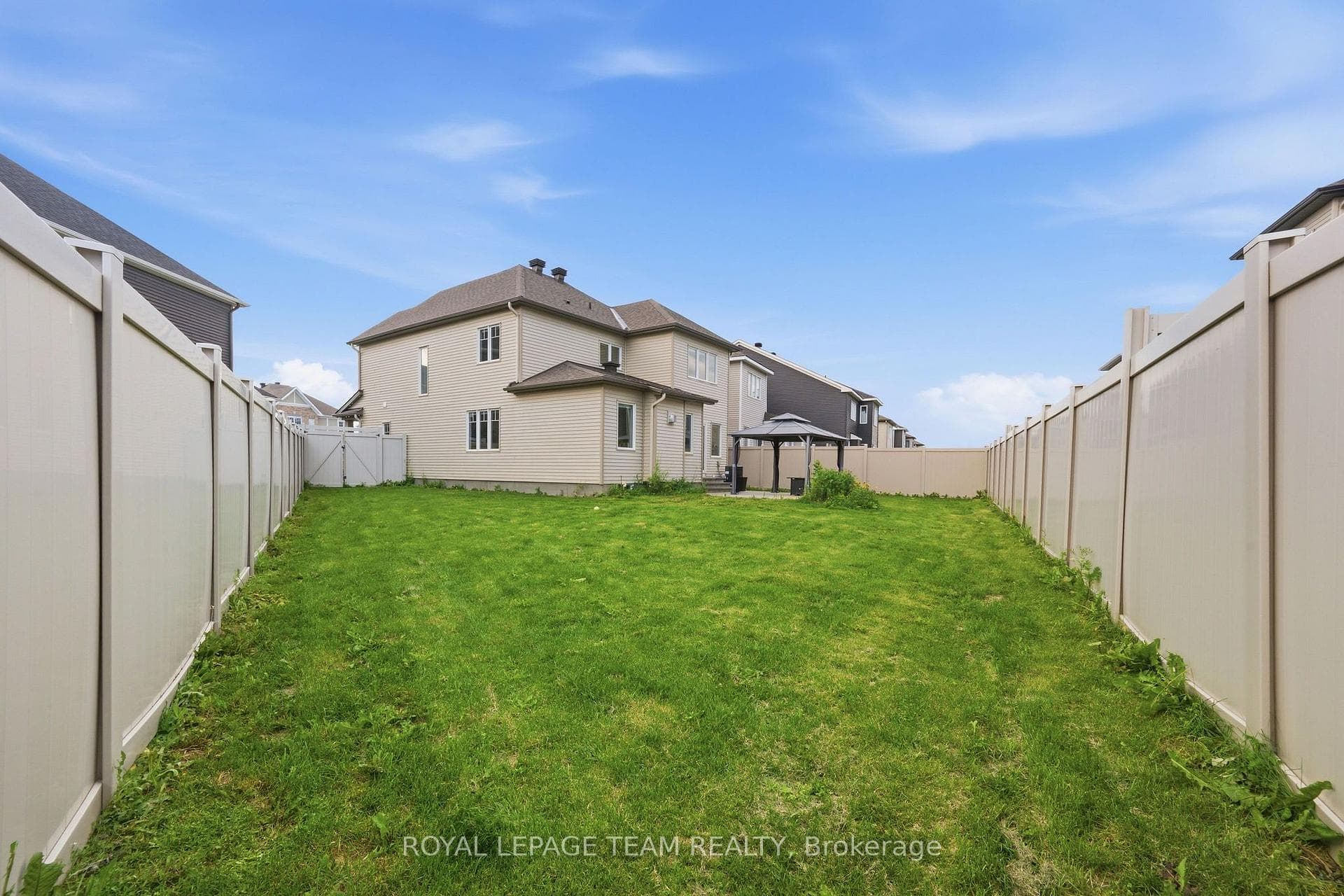 Oversized Backyard