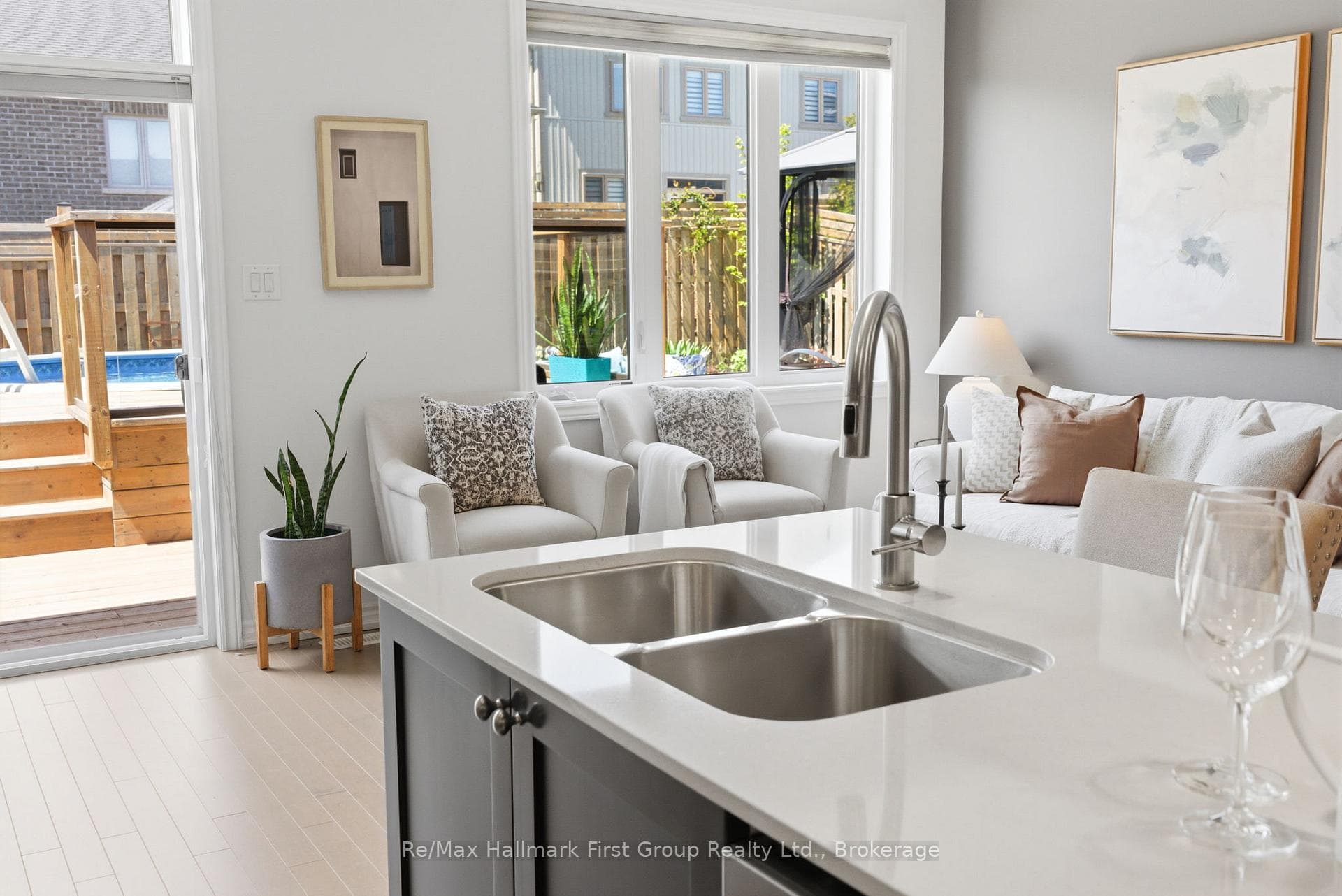 Bright, airy, south facing