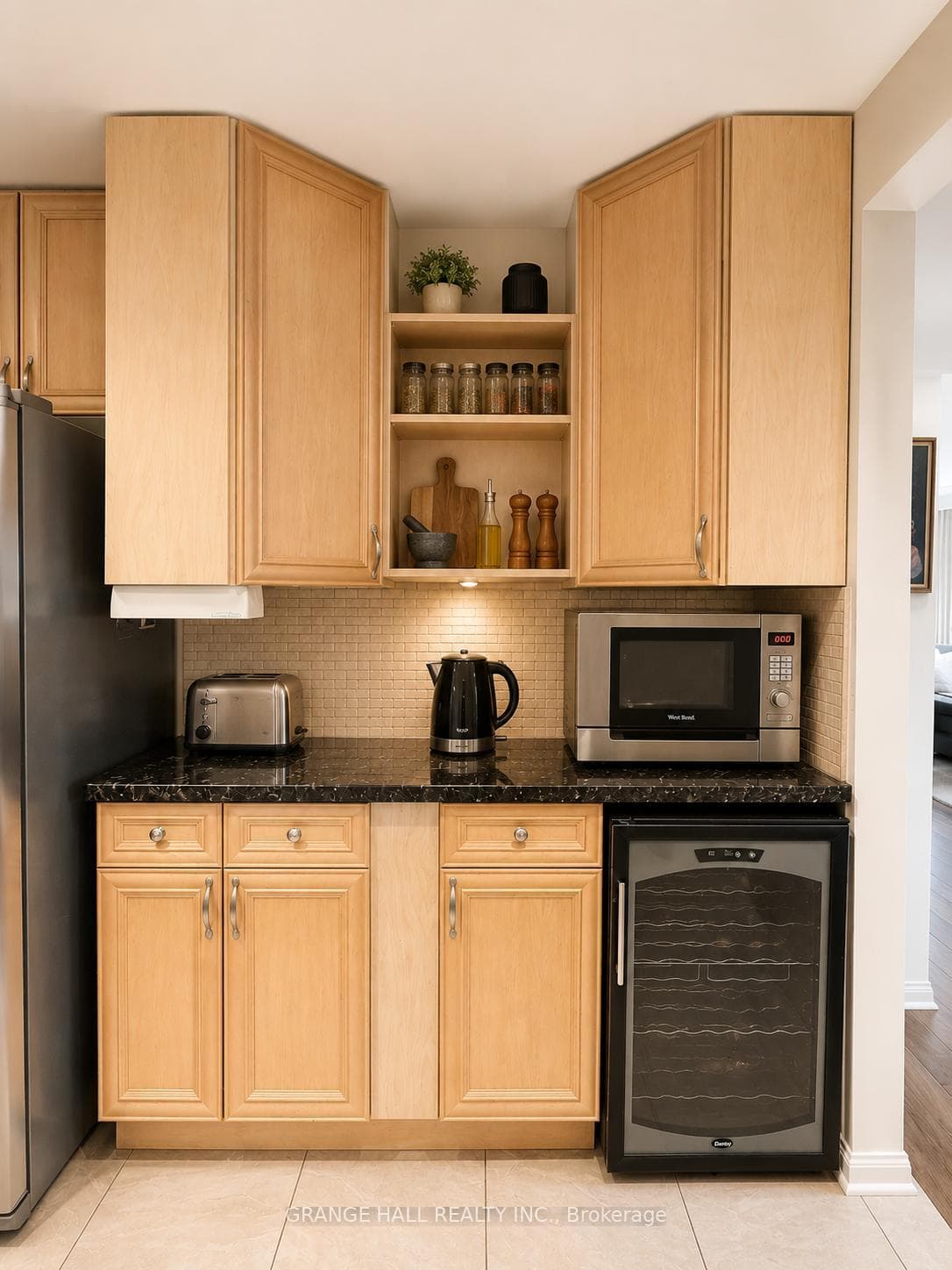 Kitchen on the main floor