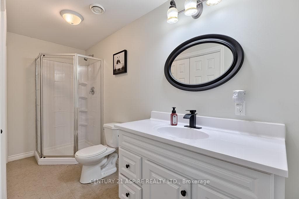 Basement bathroom