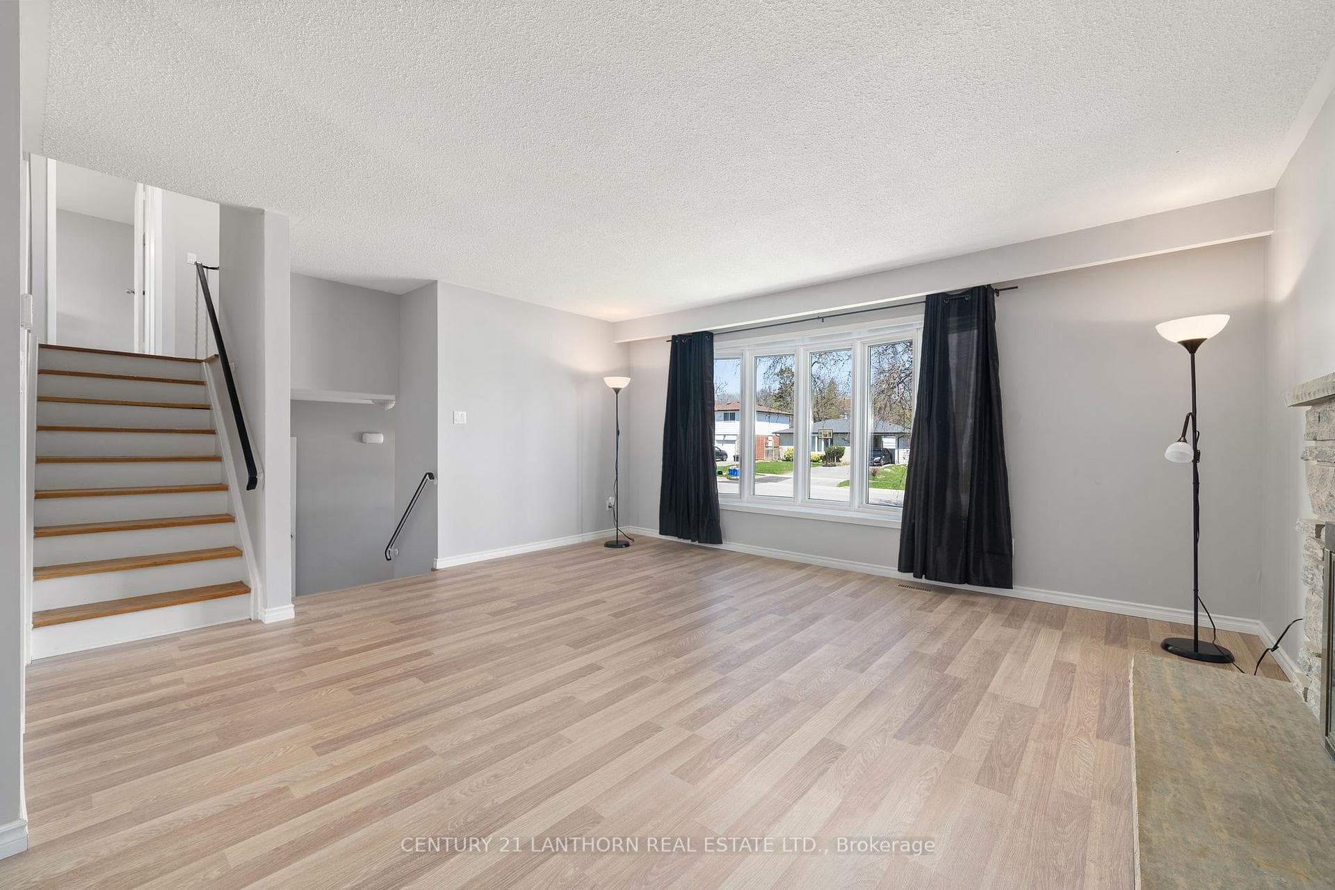 Living Room/ Second Level stairs
