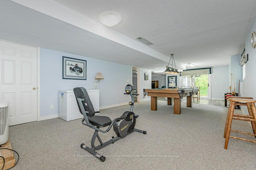 Large walkout basement