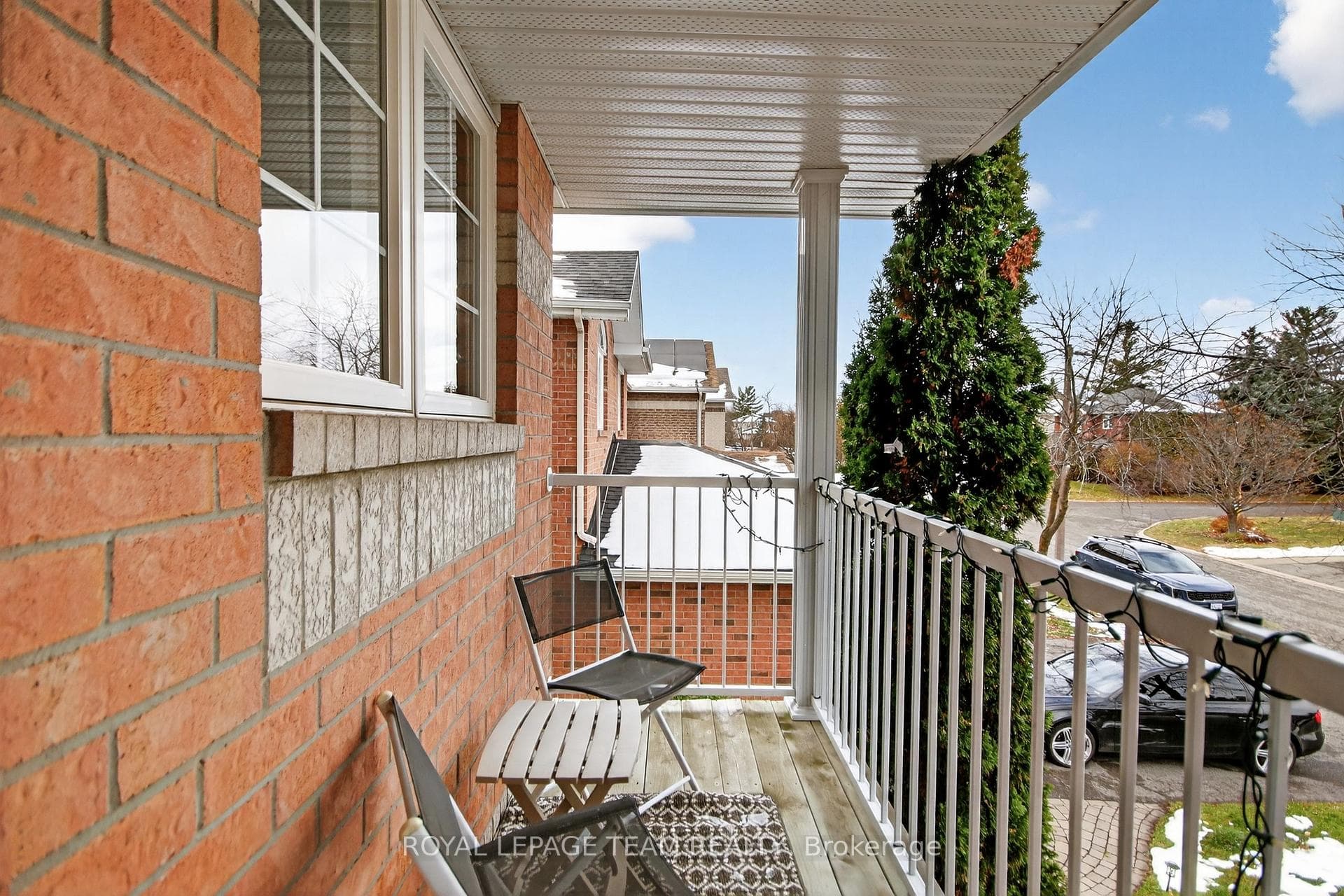 Balcony off Bedroom