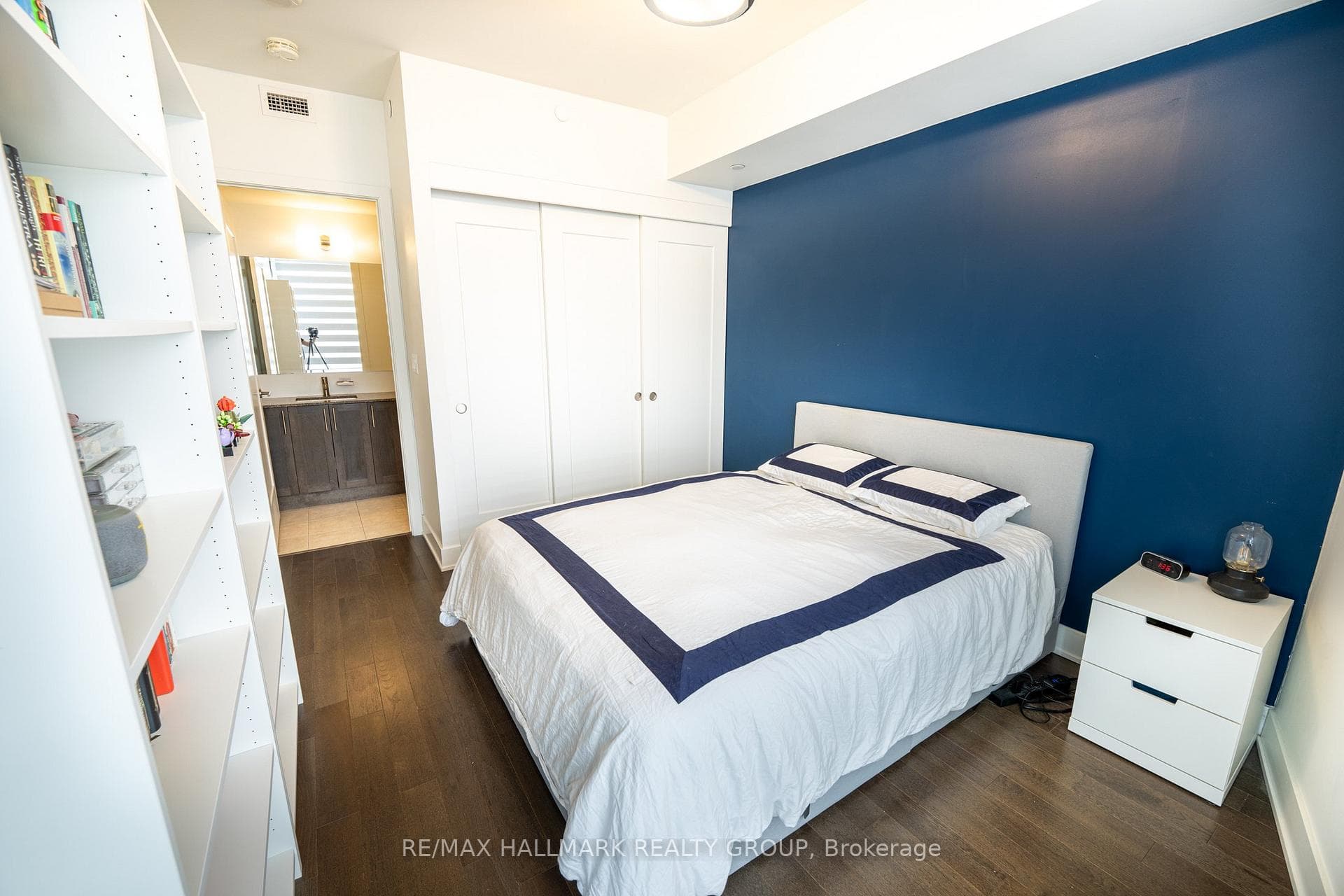 Primary Bedroom with Hardwood & En-Suite Bathroom
