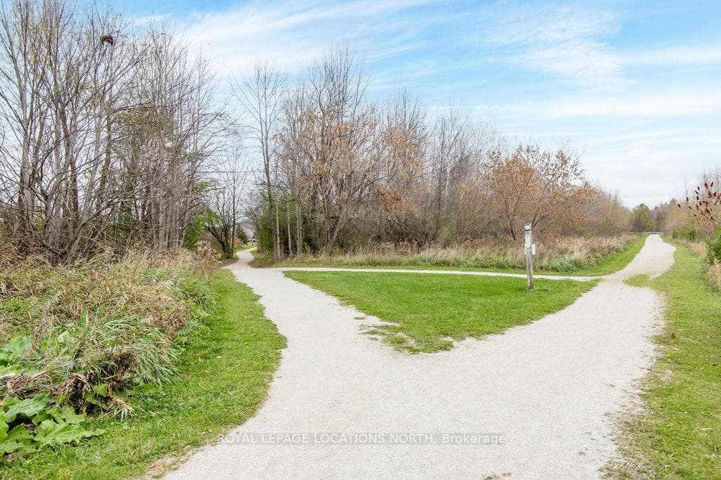 Link to C'wood trail system from J.J. Cooper Park