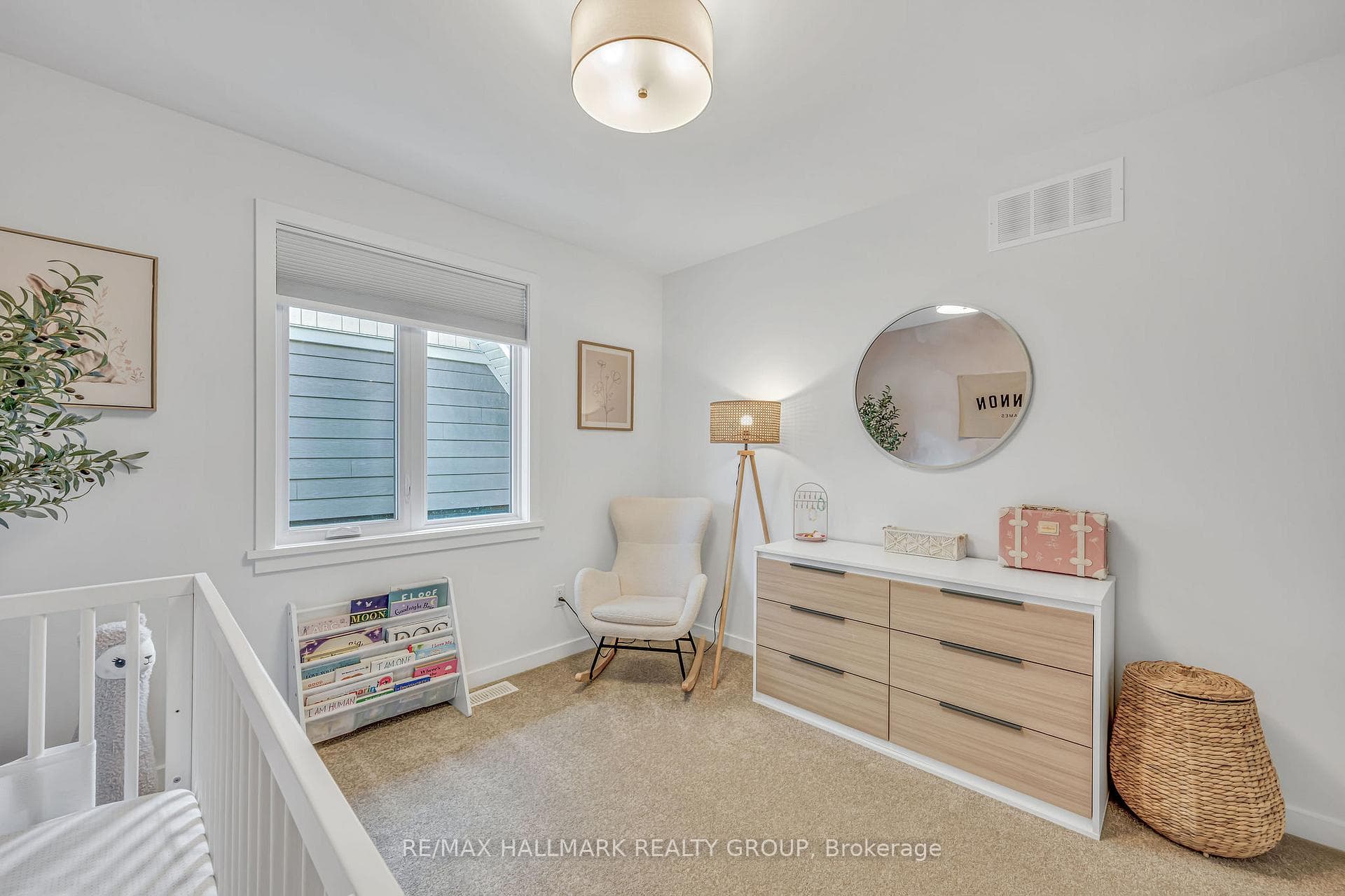 Second Bedroom with dresser and seating nook