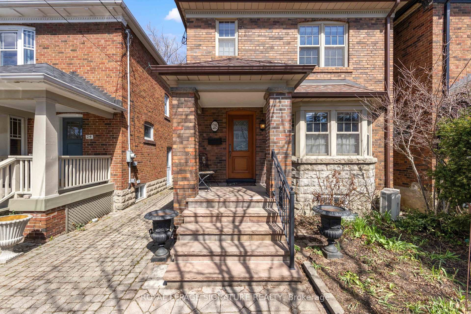Covered front porch