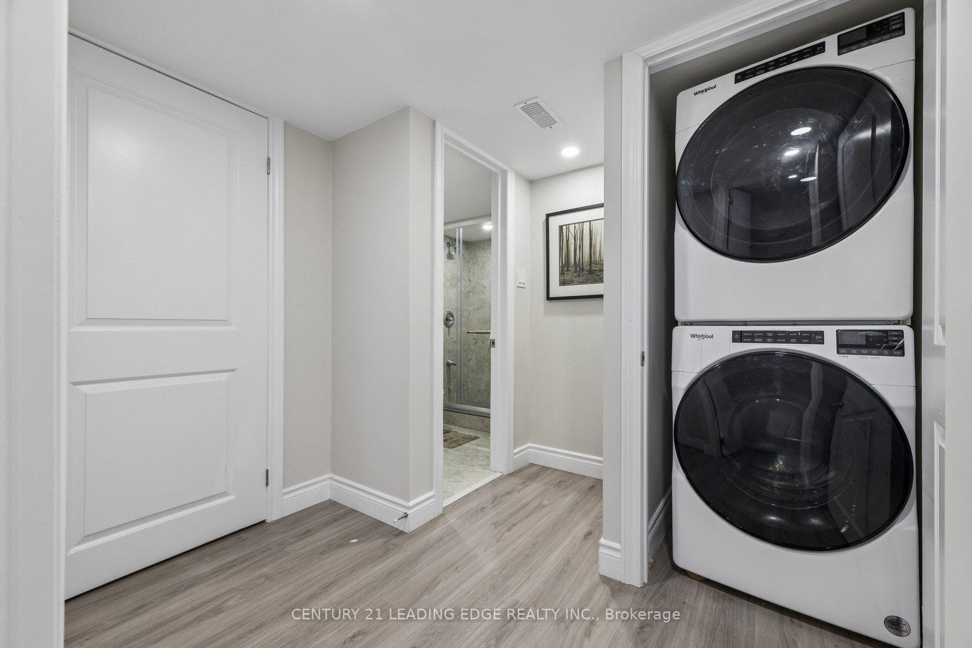 Laundry/Bathroom on Owner's Side