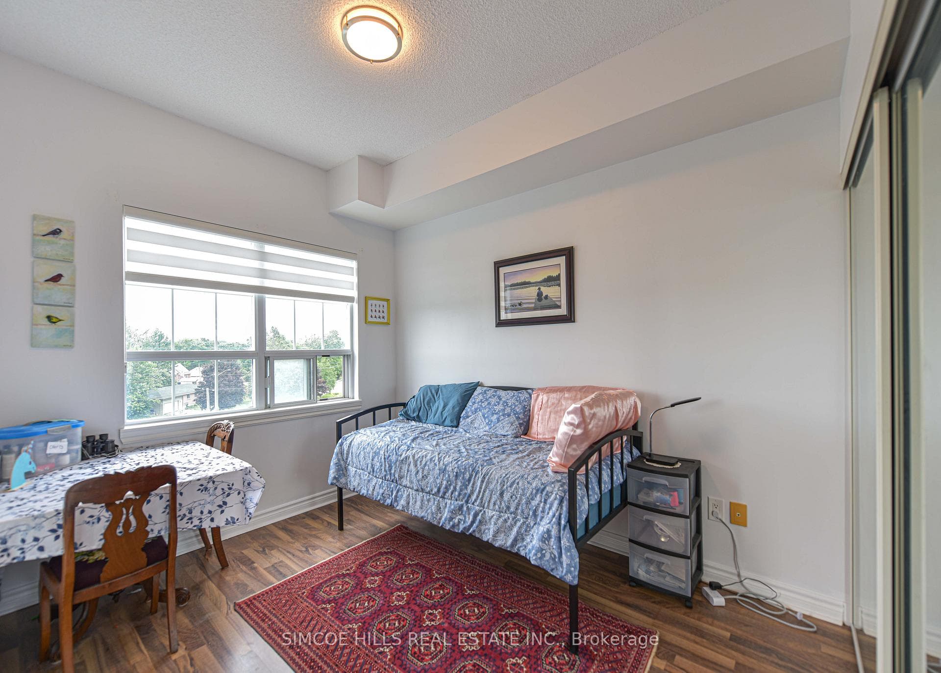 Bedroom with garden door to deck