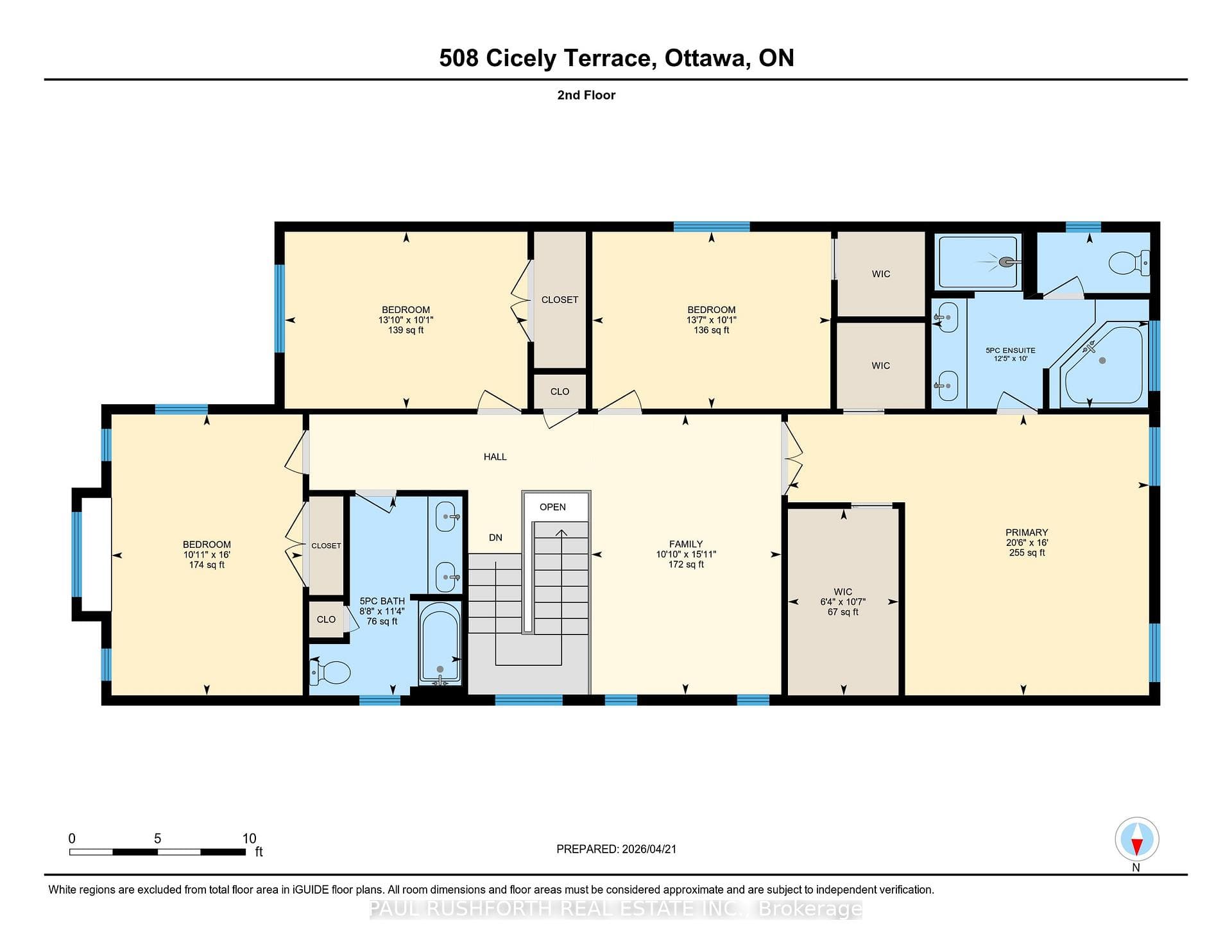 Second Floor - Floorplan