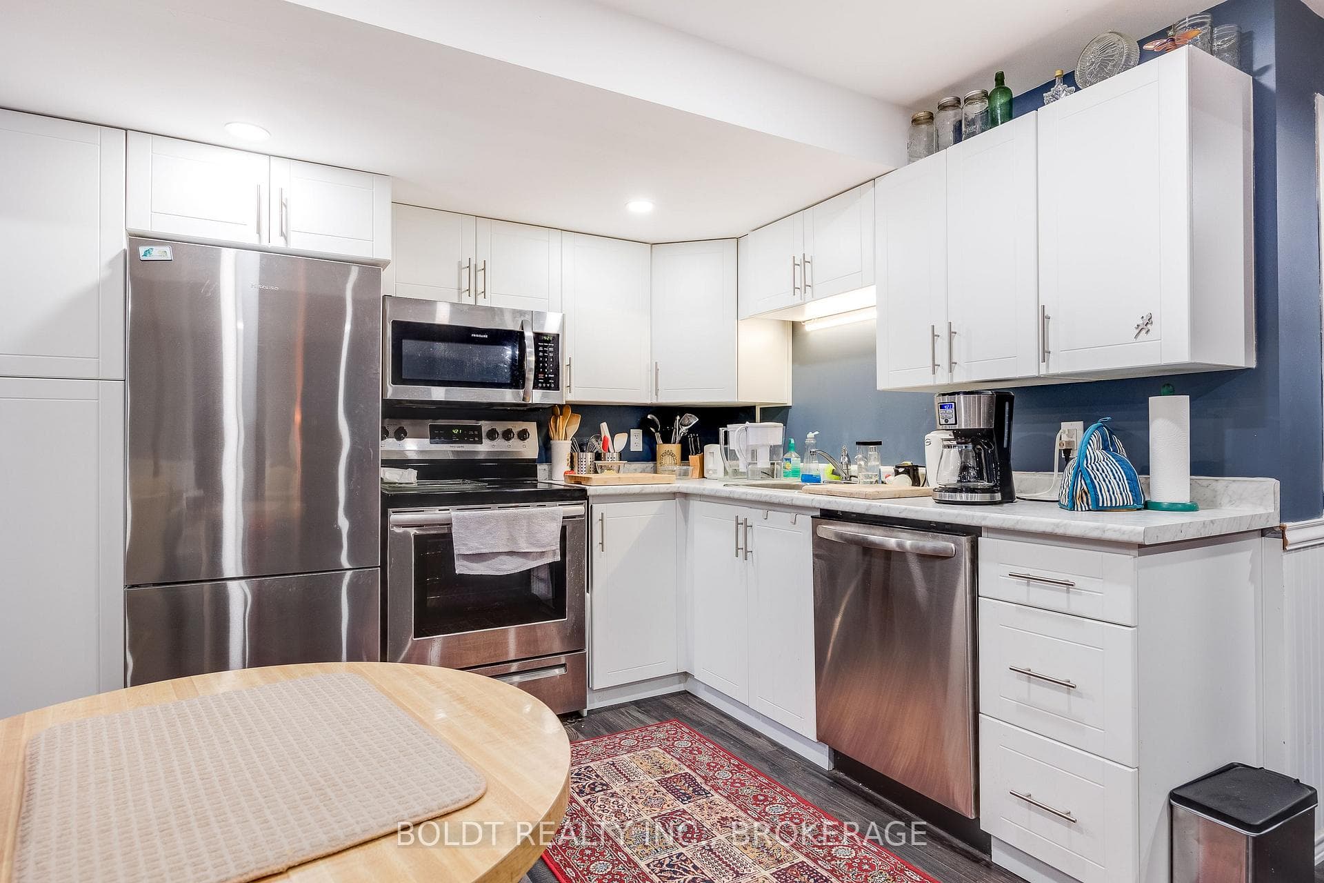 Lower level kitchen
