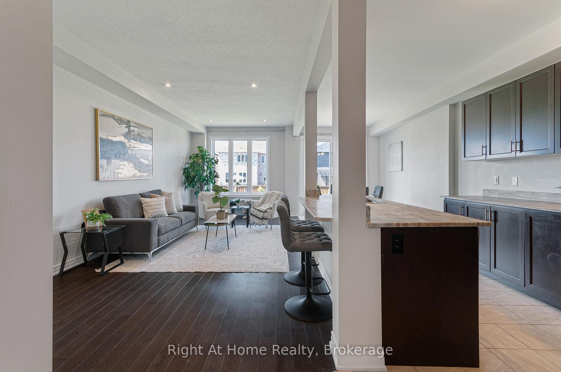 Open concept living room