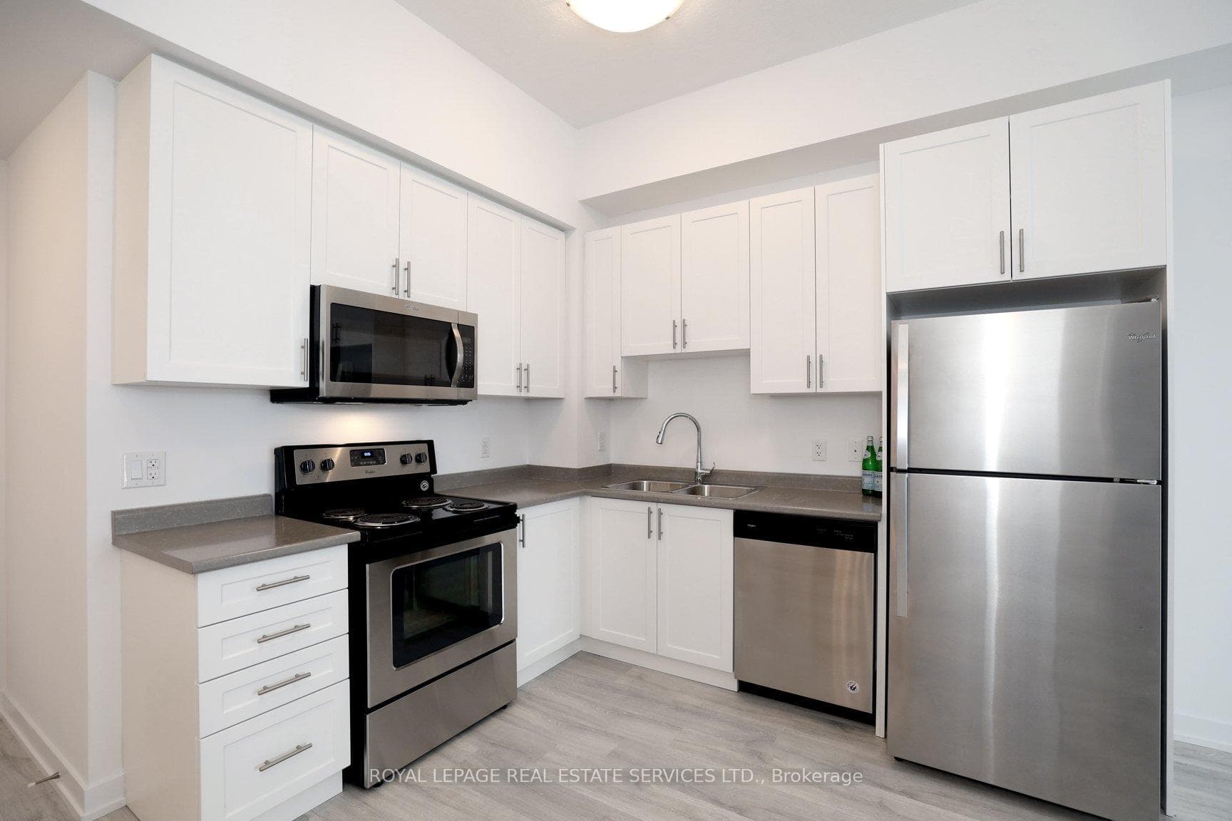 High white cabinets