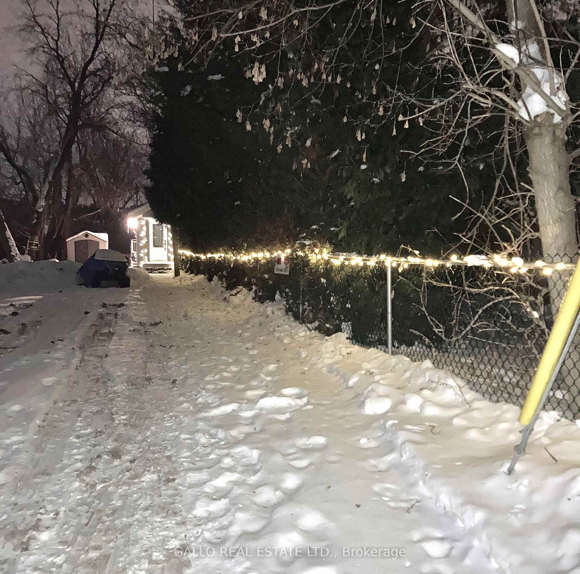 Follow the lights down 24' WIDE owned driveway!