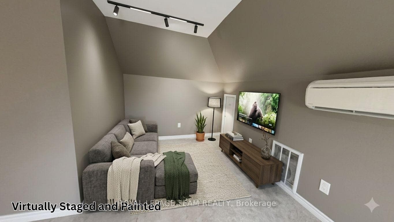 Virtually staged lounge area option 3rd floor