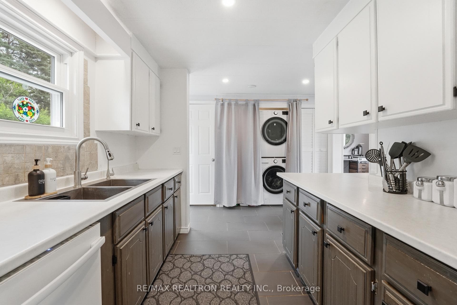 Main floor laundry room