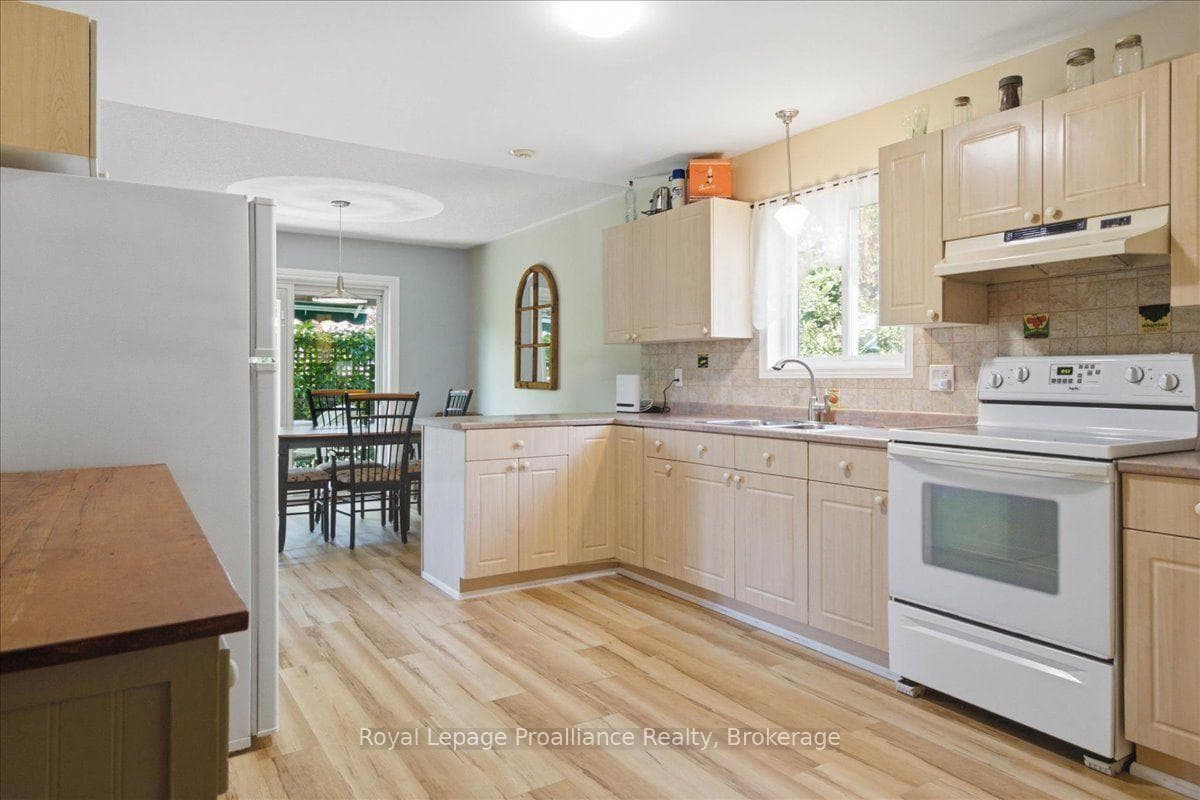 Kitchen and Eating Area